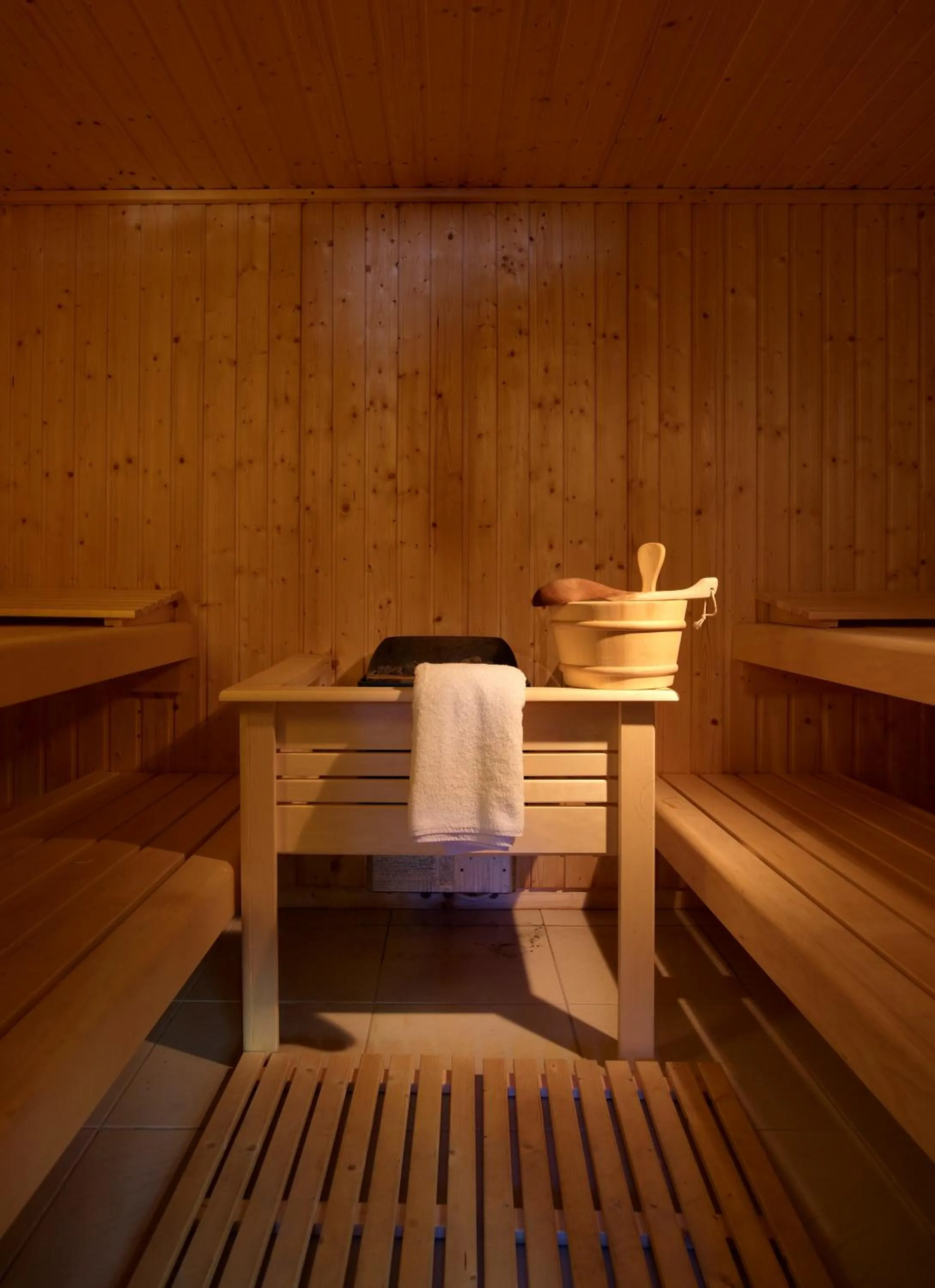 Sauna in Eurohotel Katrin Hotel & Bungalows