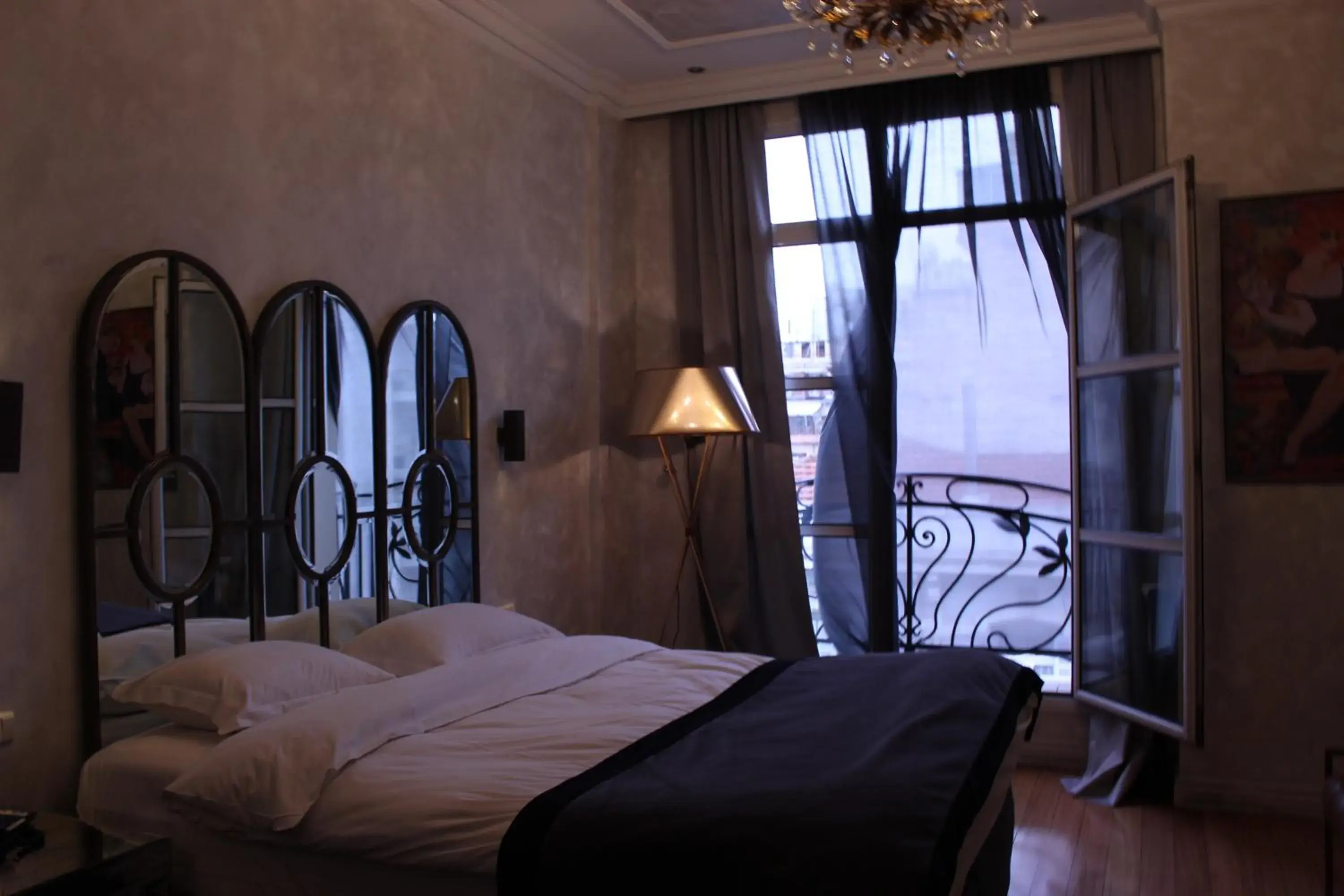 Bedroom, Bed in Andromeda Hotel Thessaloniki Bedroom, Bed in Andromeda Hotel Thessaloniki