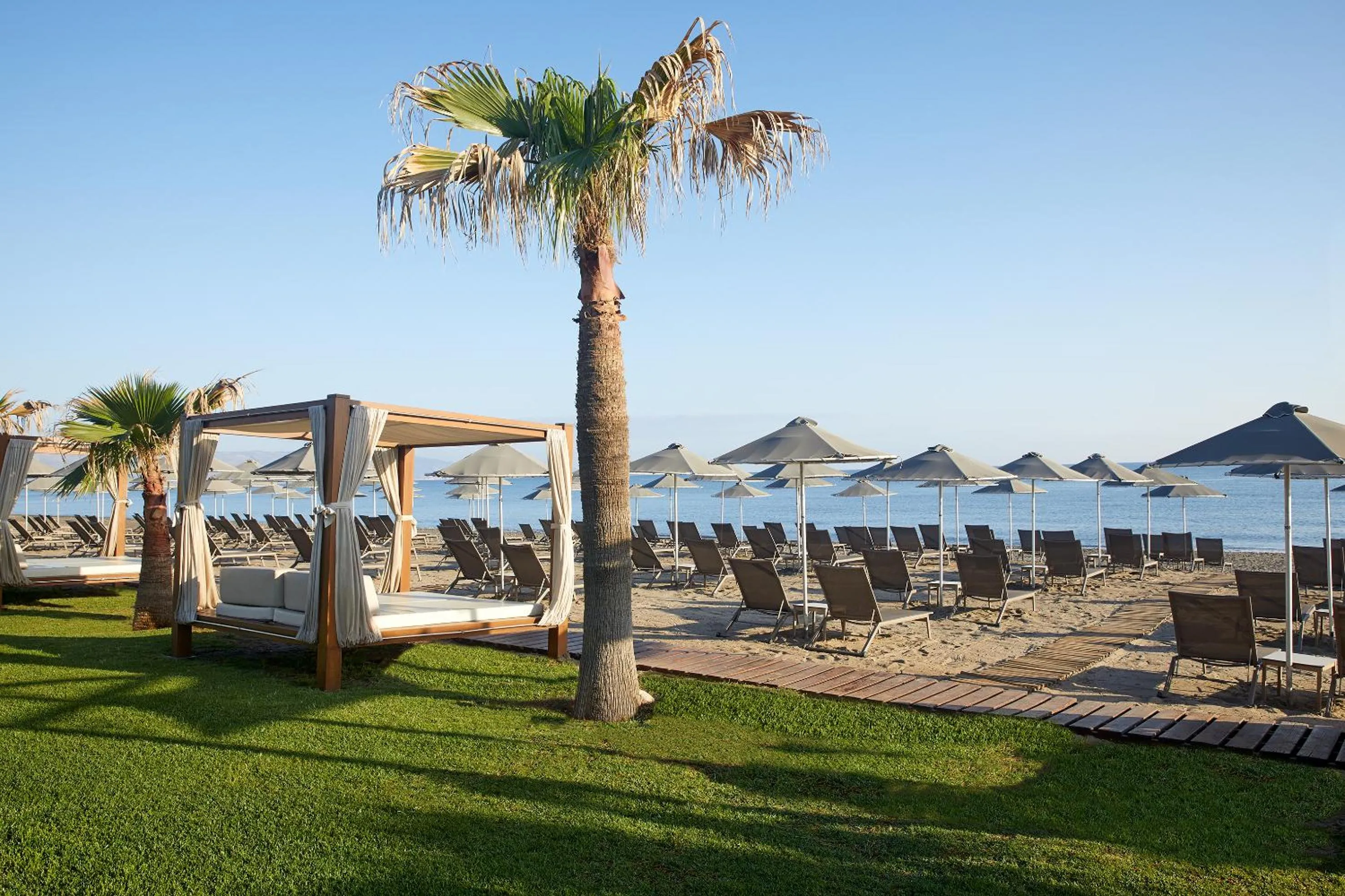 Beach in Minoa Palace Resort