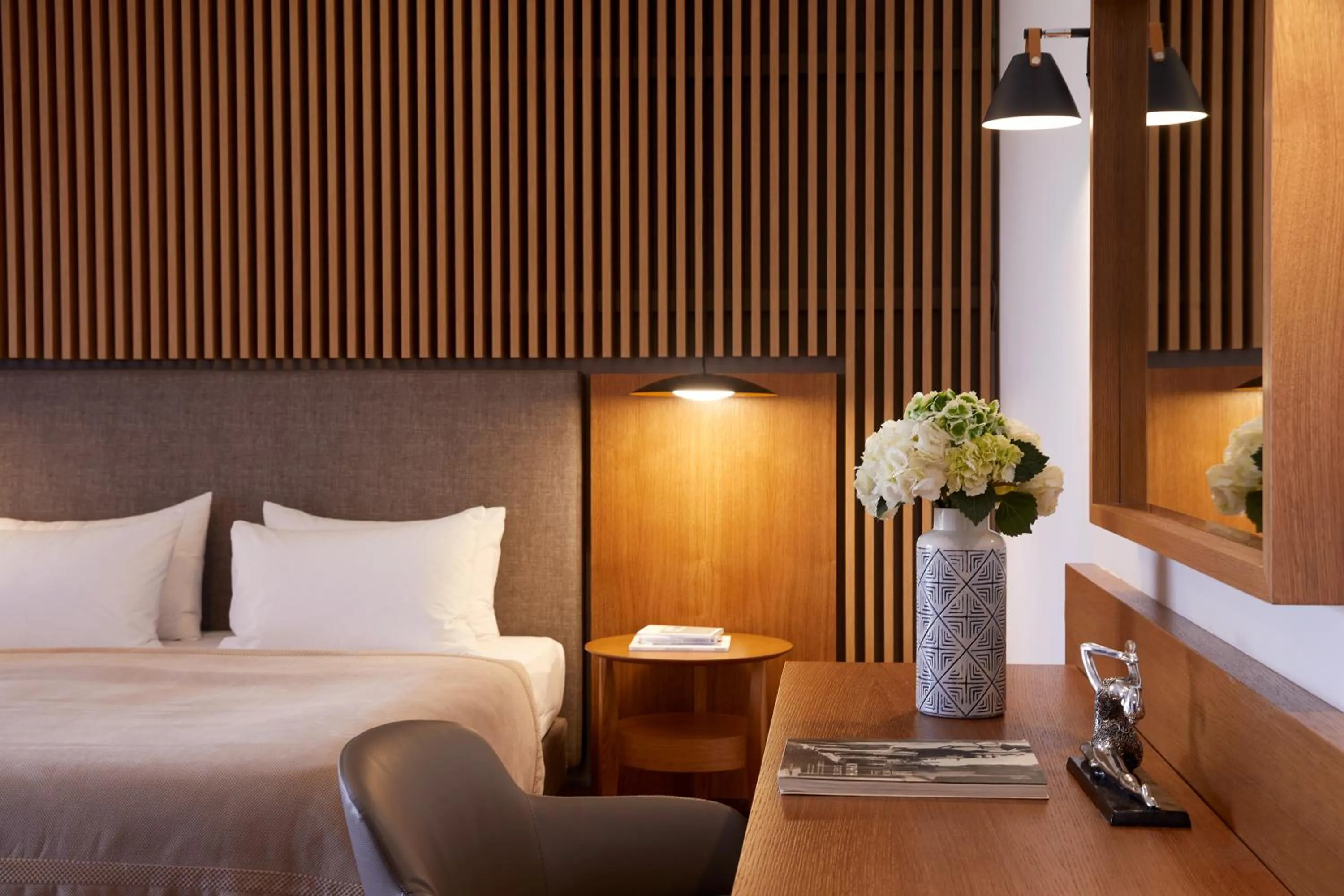 Bedroom, Bed in Minoa Palace Resort