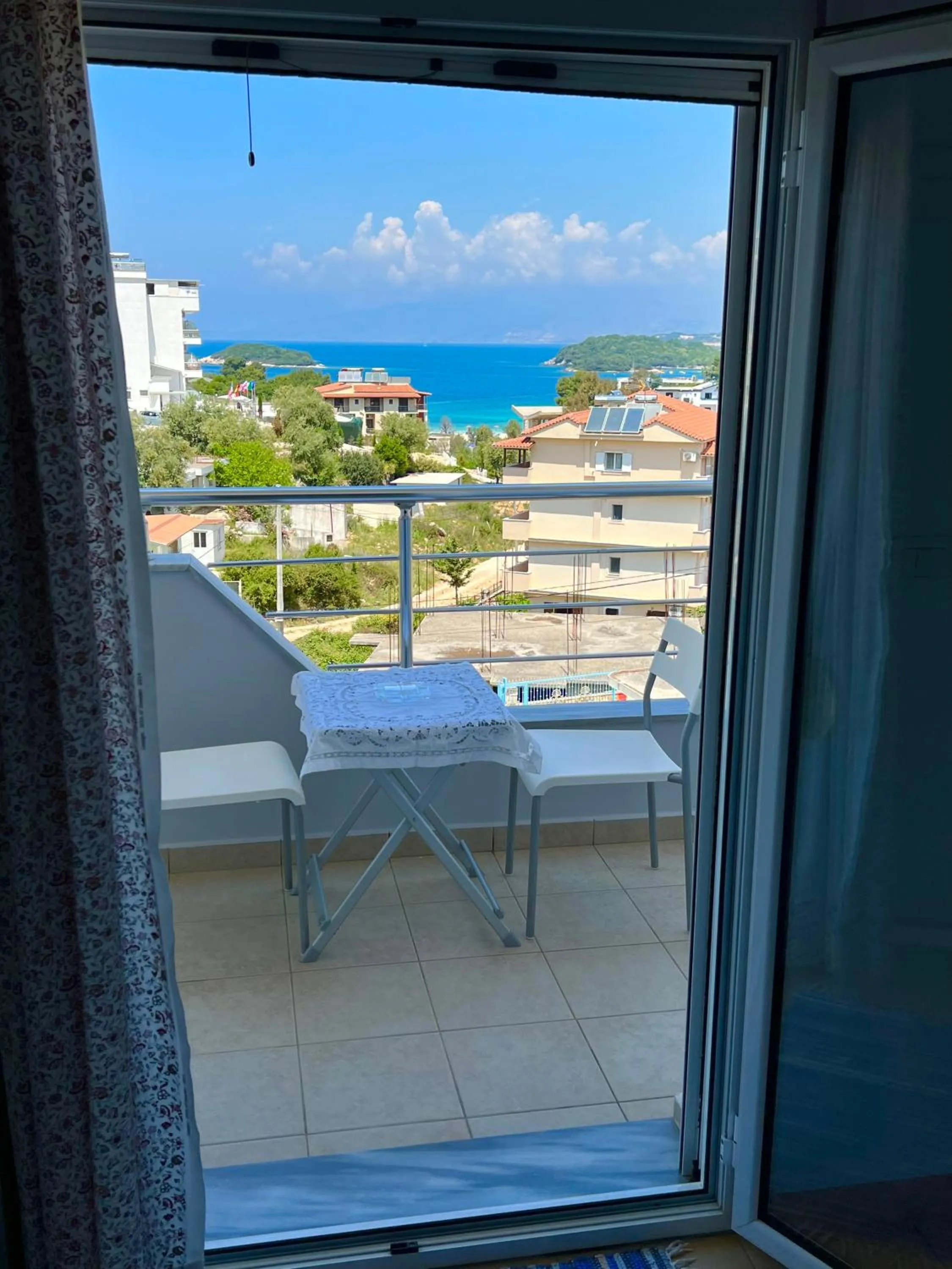 Balcony/Terrace in Hotel Two Mermaids Ksamil