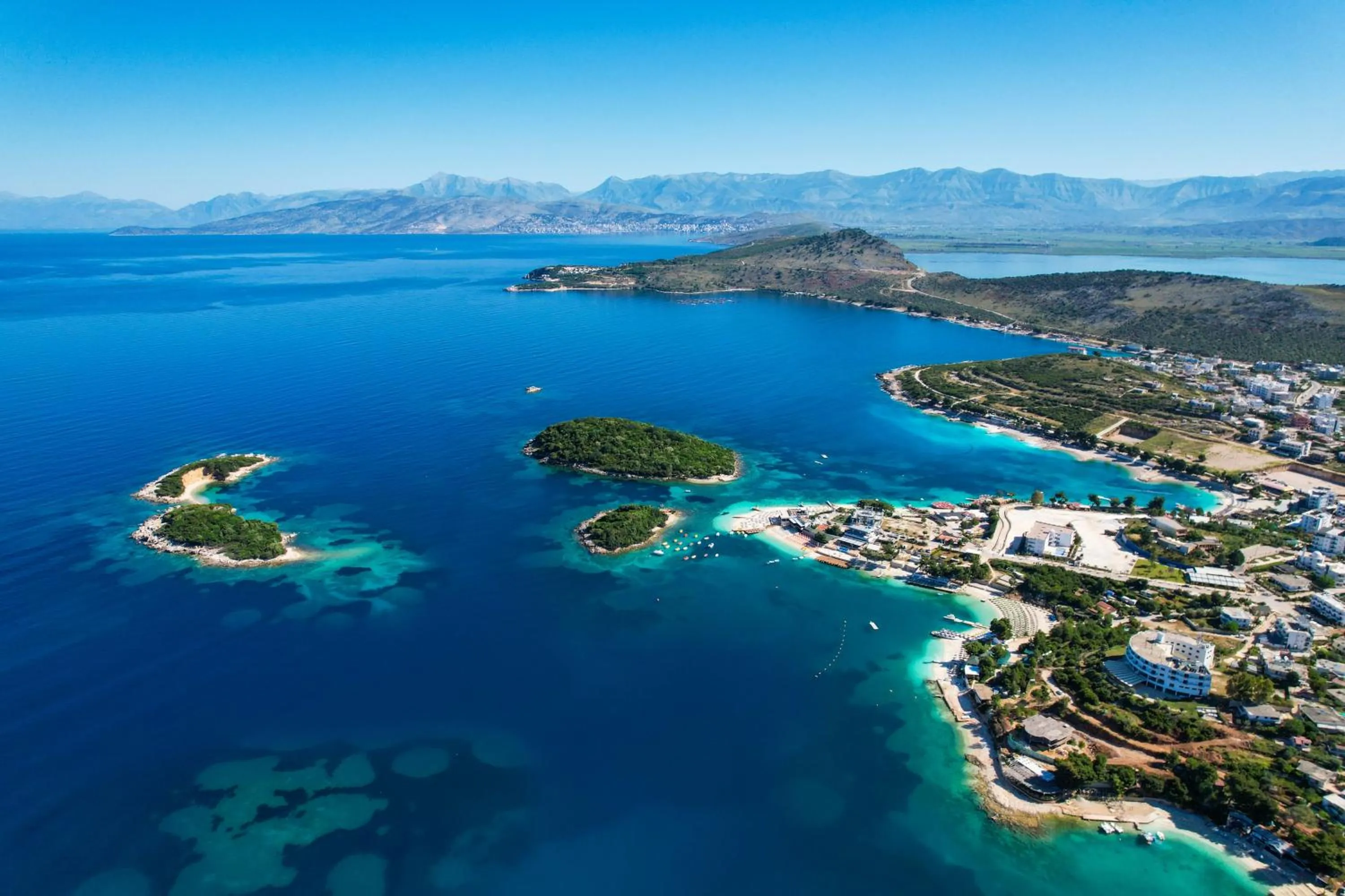 Natural landscape in Hotel Two Mermaids Ksamil