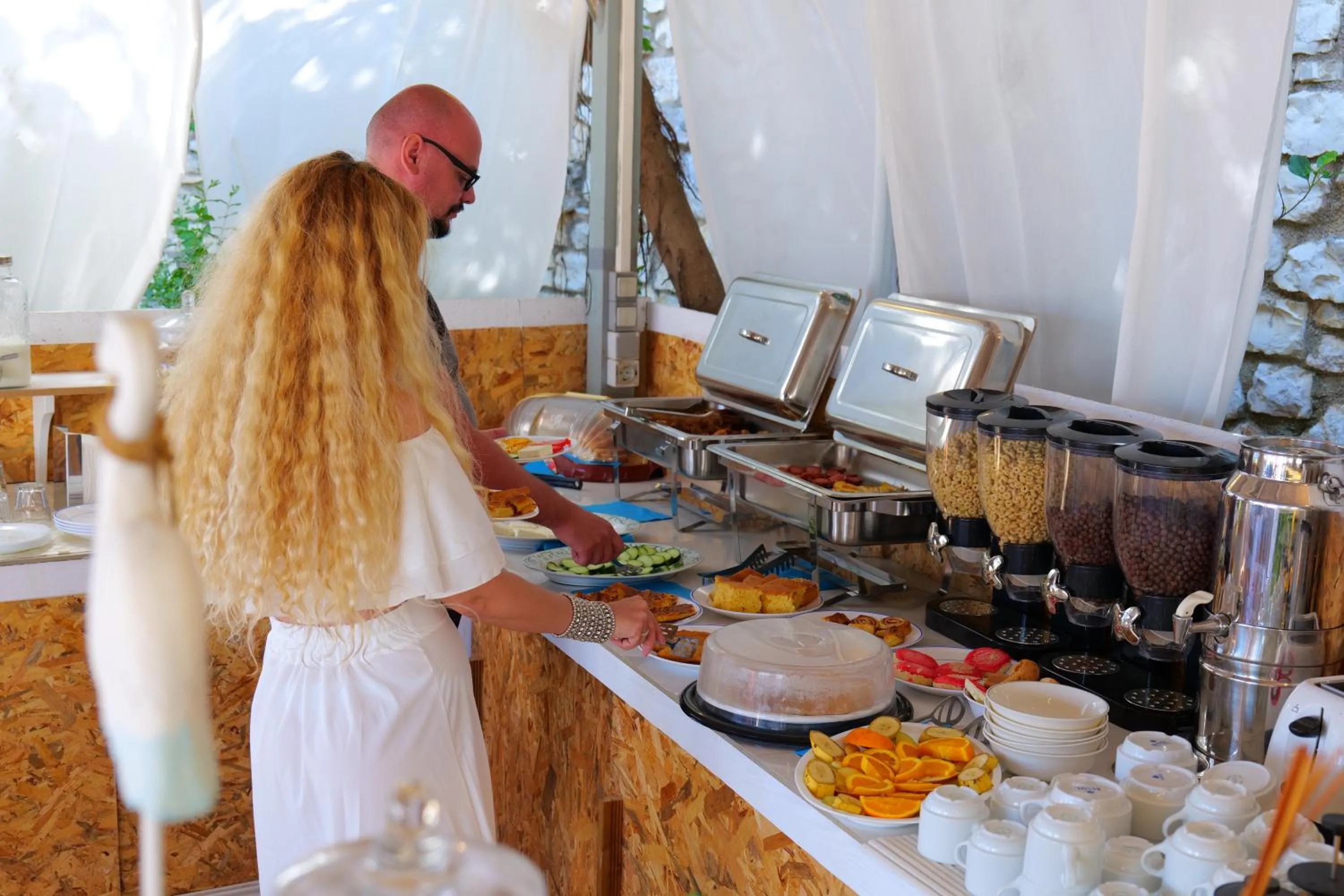 Food and drinks in Hotel Two Mermaids Ksamil