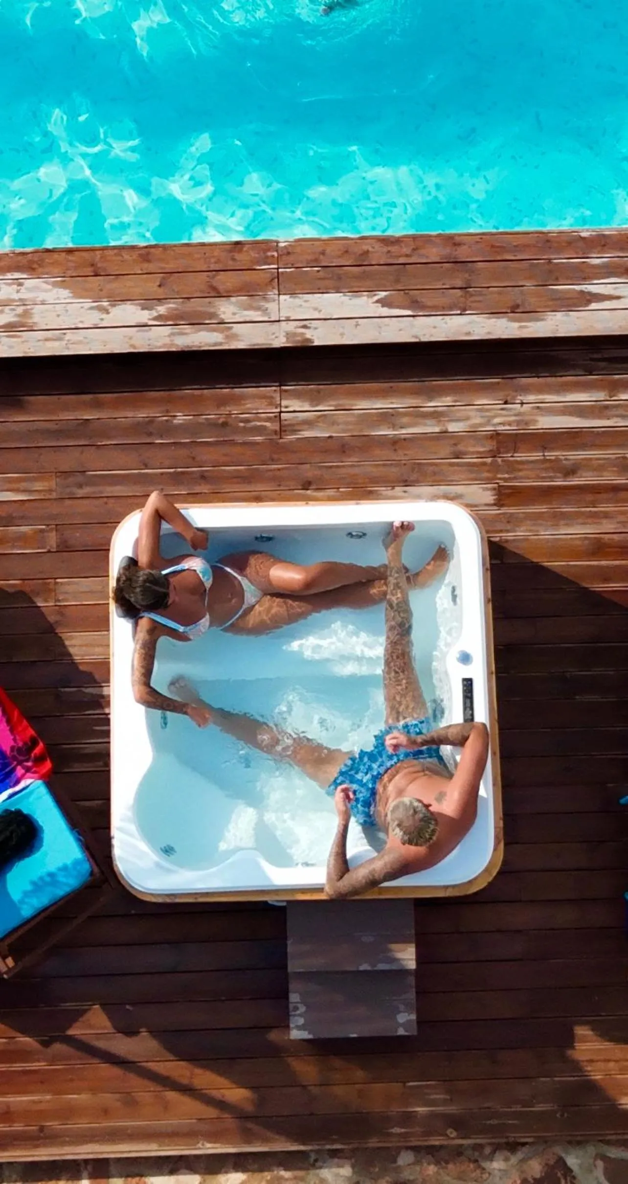 Hot Tub in Hotel Two Mermaids Ksamil