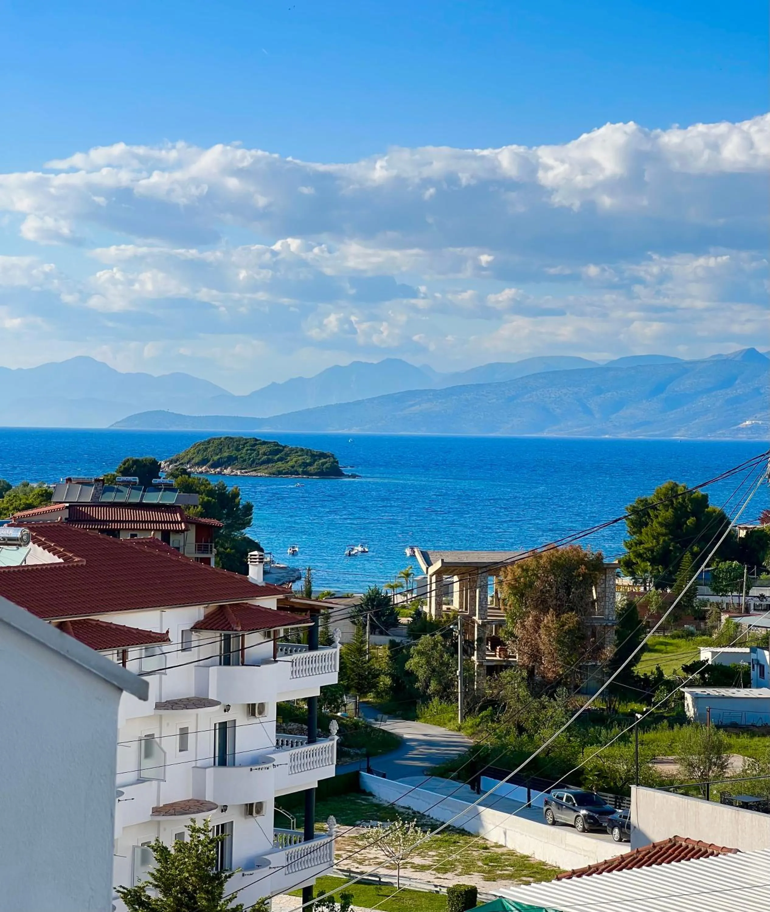 Sea view in Hotel Two Mermaids Ksamil