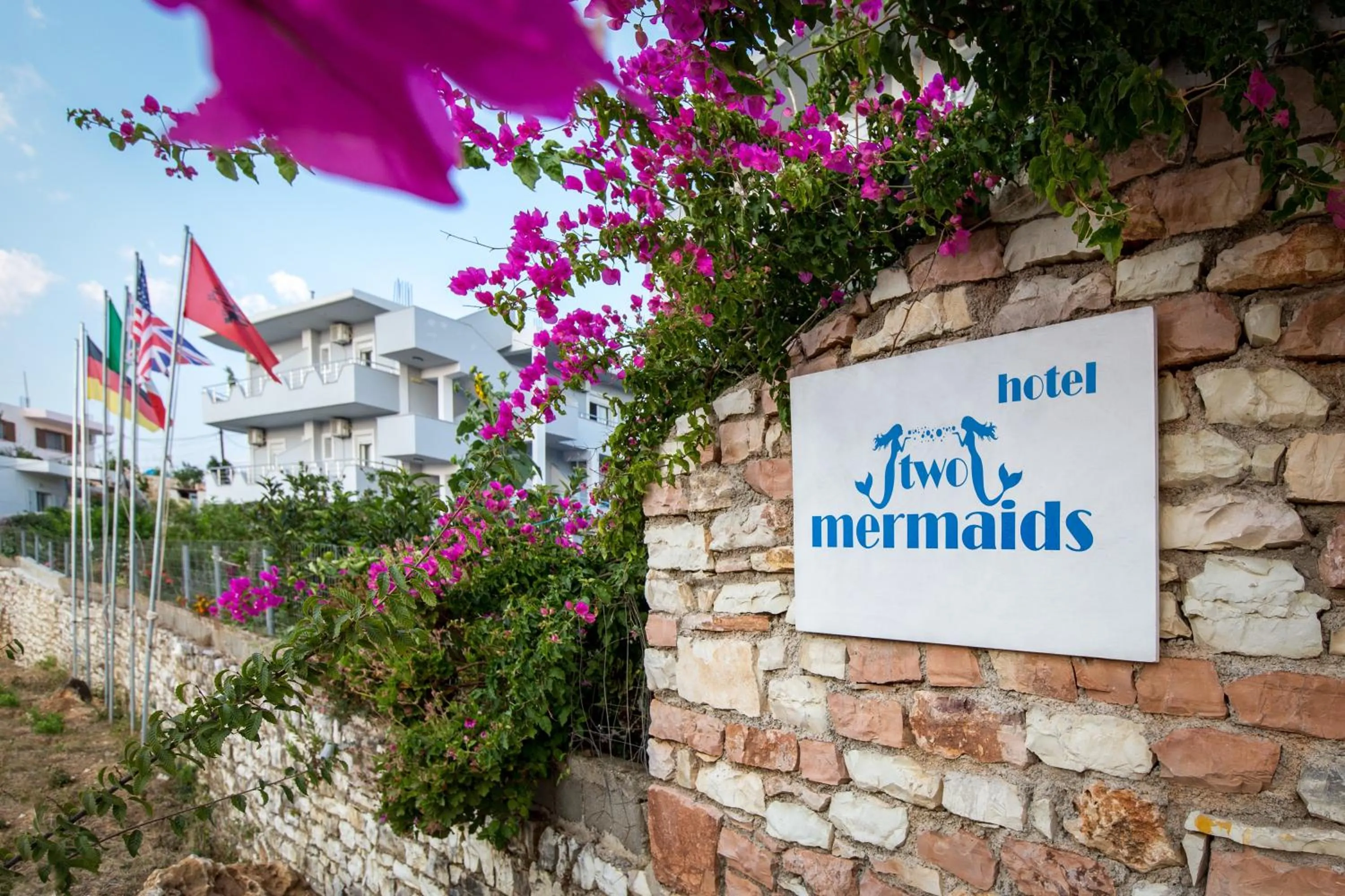 Facade/entrance in Hotel Two Mermaids Ksamil
