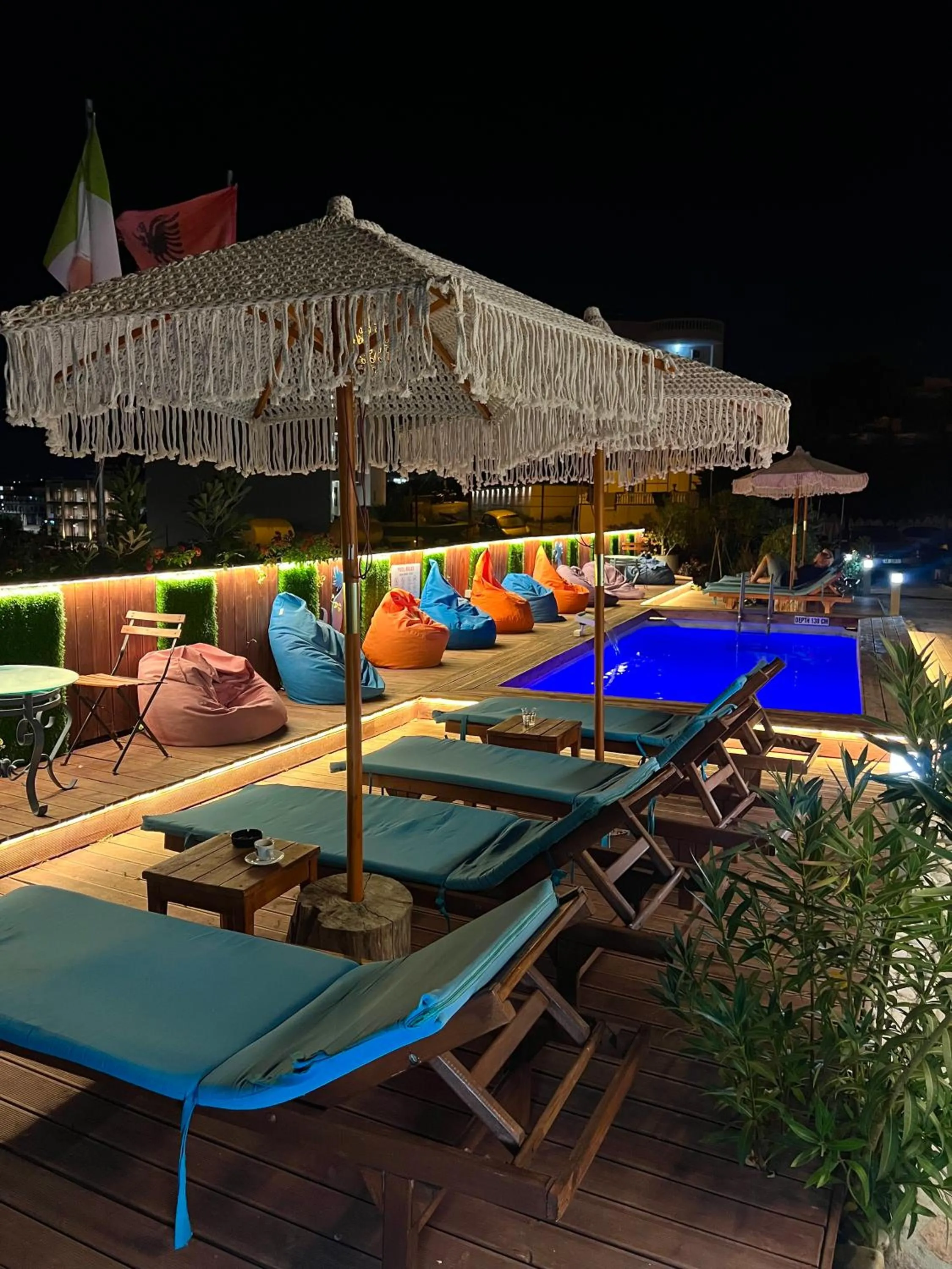 Night in Hotel Two Mermaids Ksamil