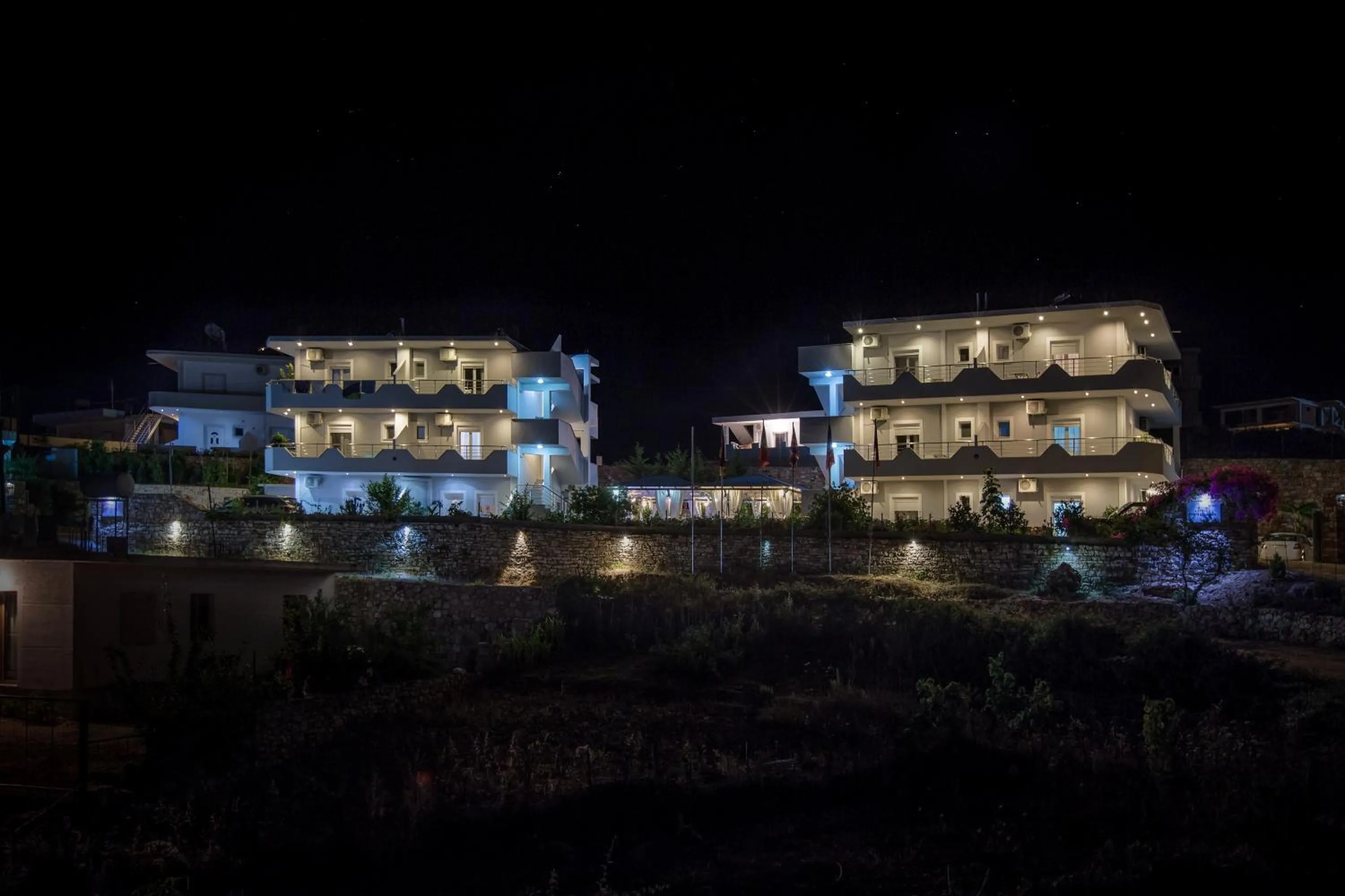 Property building in Hotel Two Mermaids Ksamil