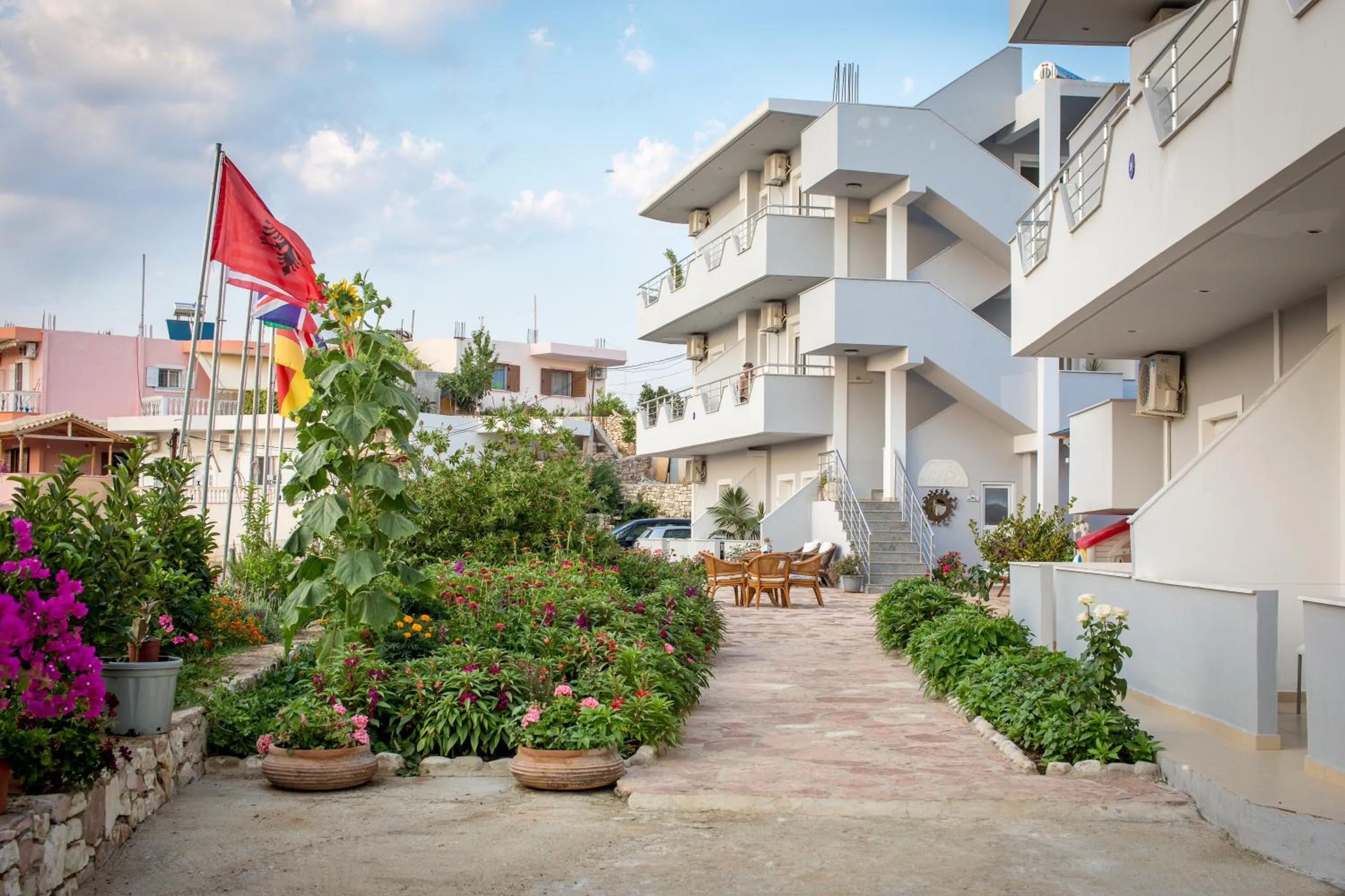 Property building in Hotel Two Mermaids Ksamil