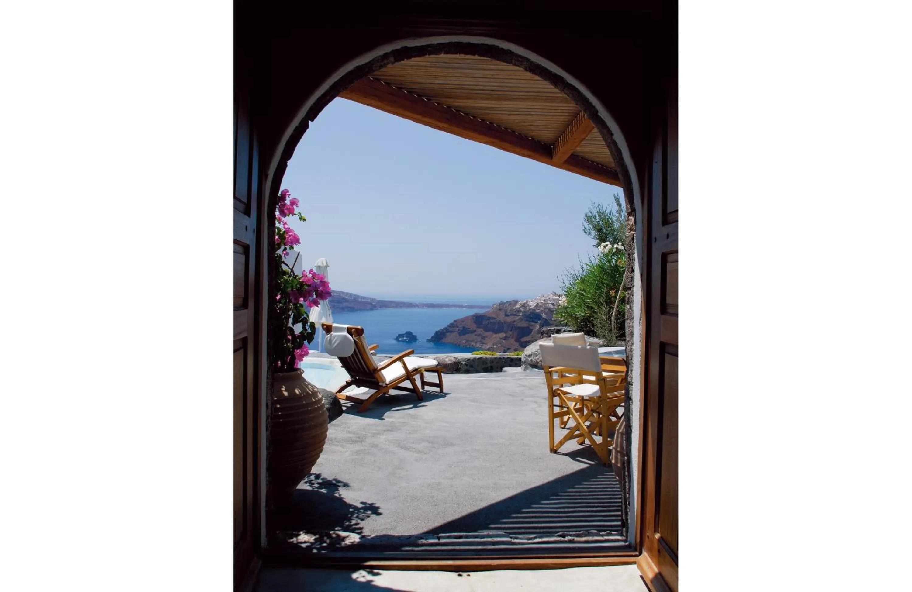 Balcony/Terrace in Perivolas Hotel