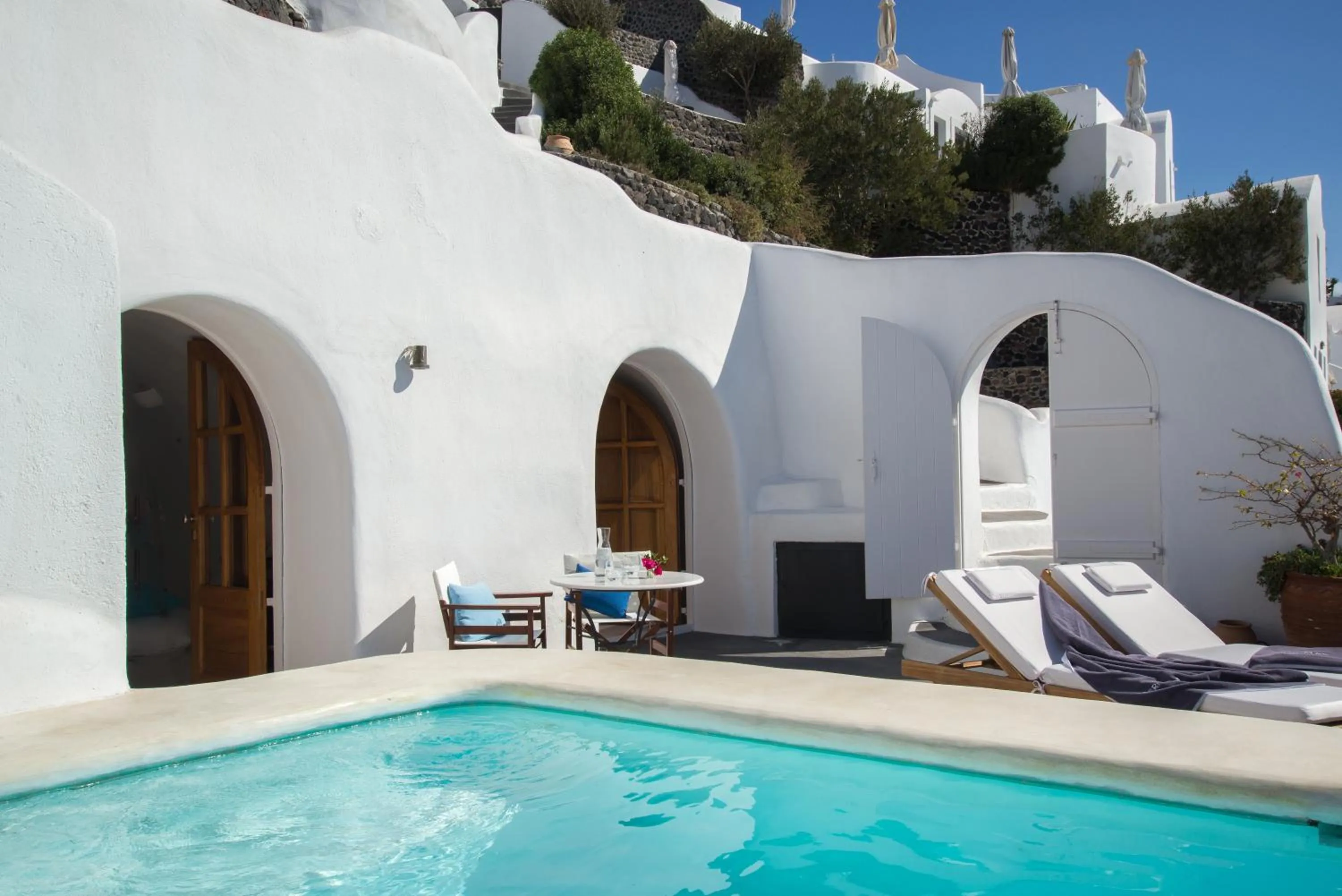 Balcony/Terrace in Perivolas Hotel