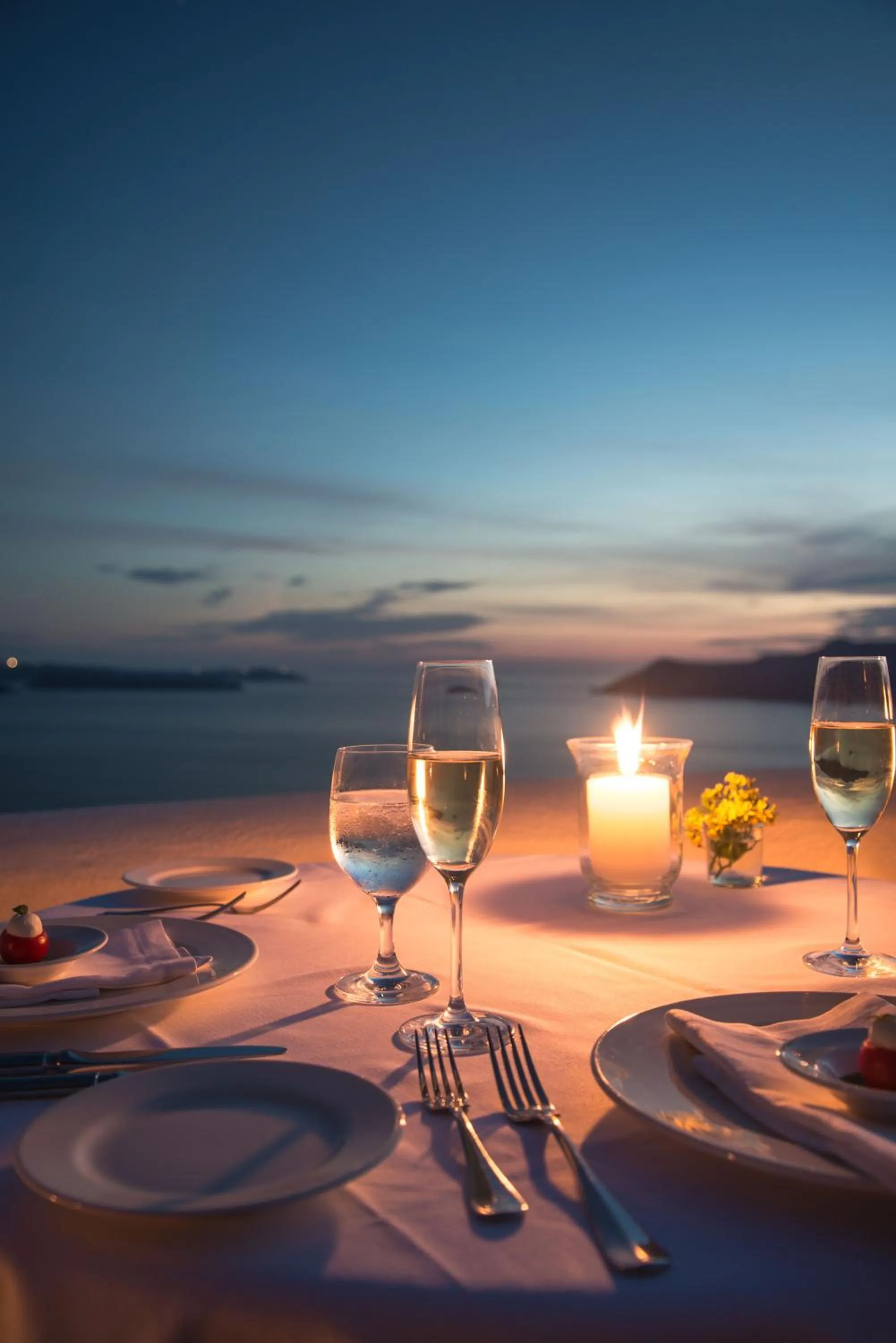 Patio in Perivolas Hotel