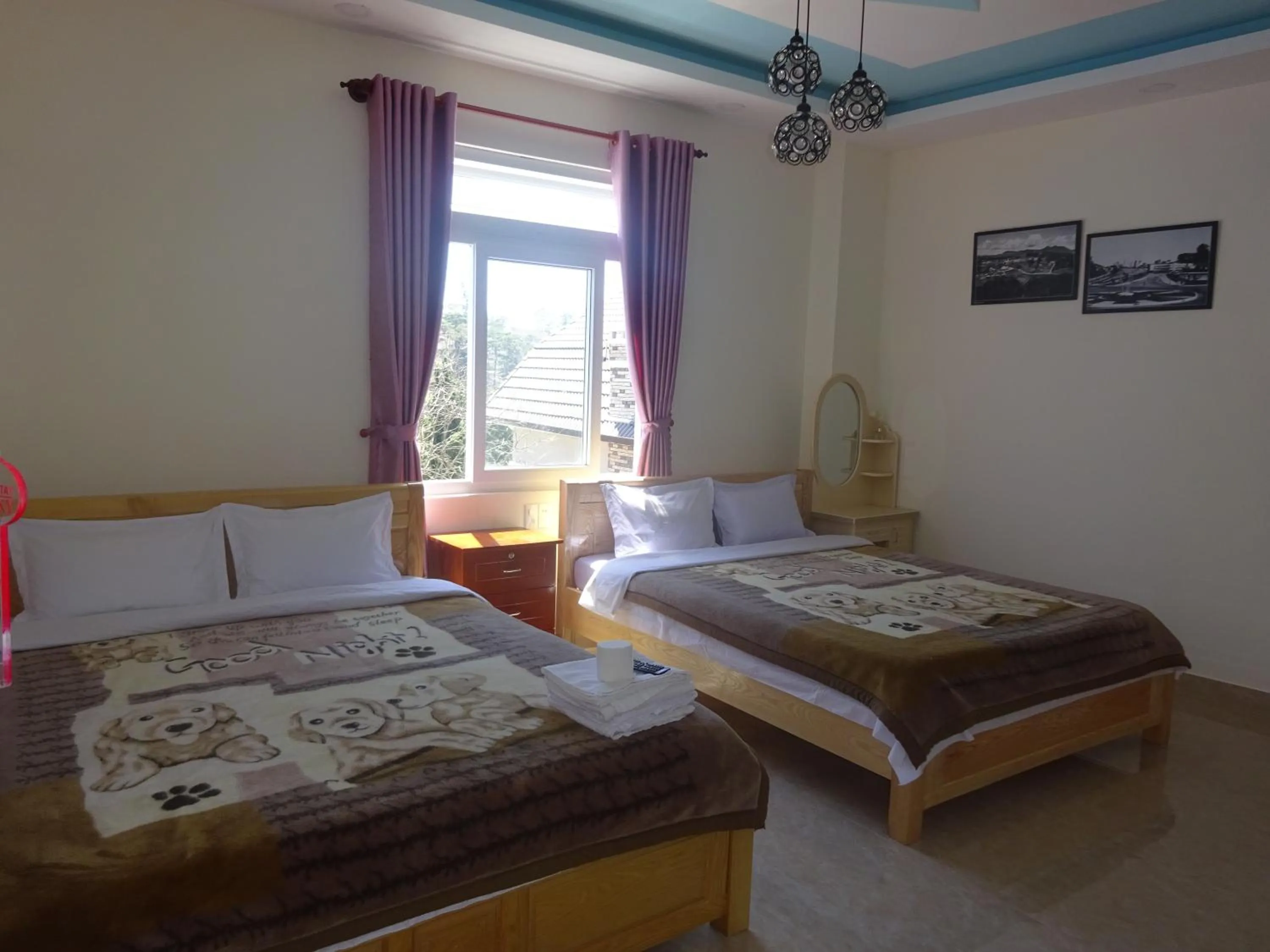 Bed in Blue Sky Homestay