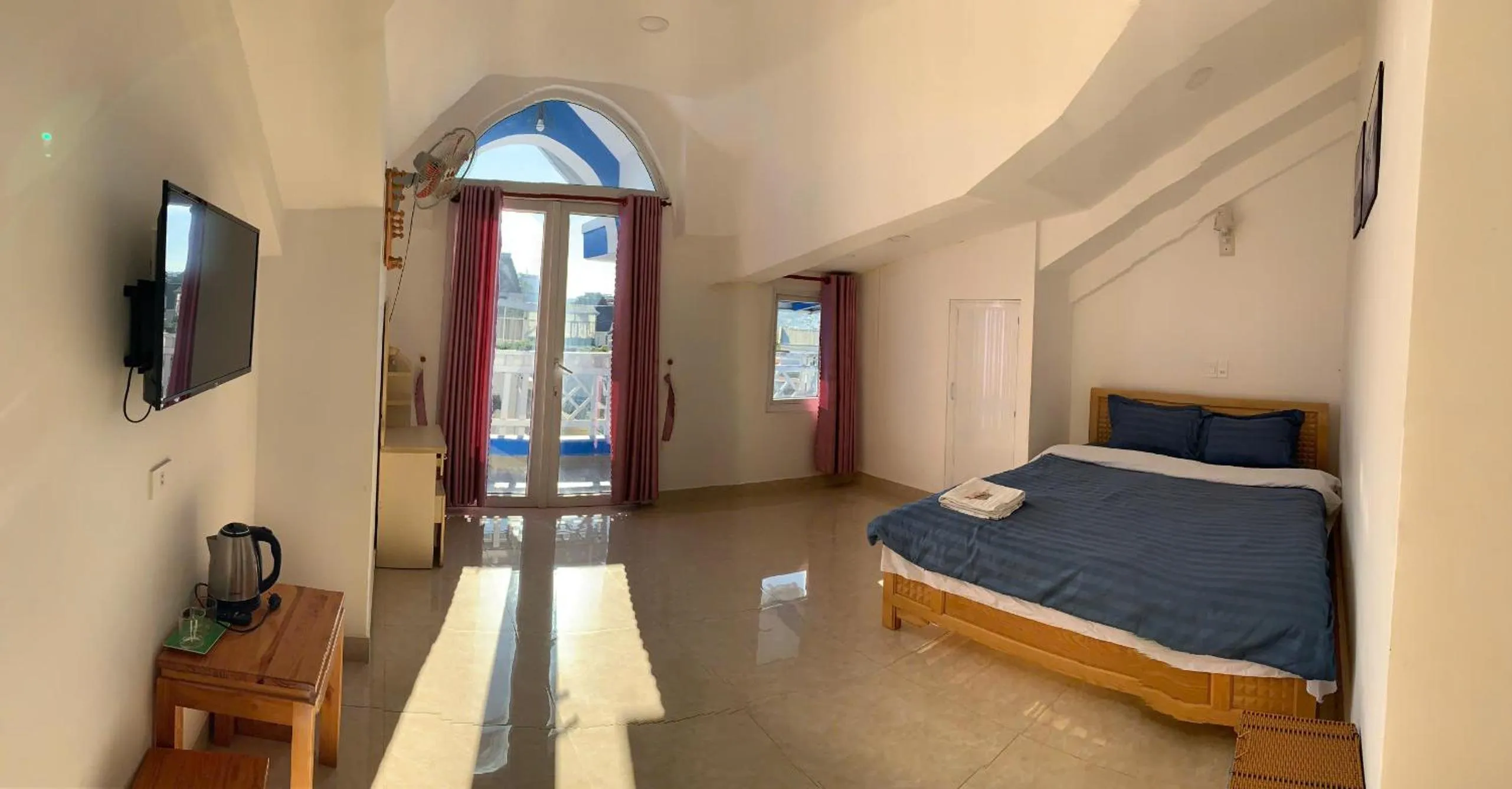 Bed in Blue Sky Homestay