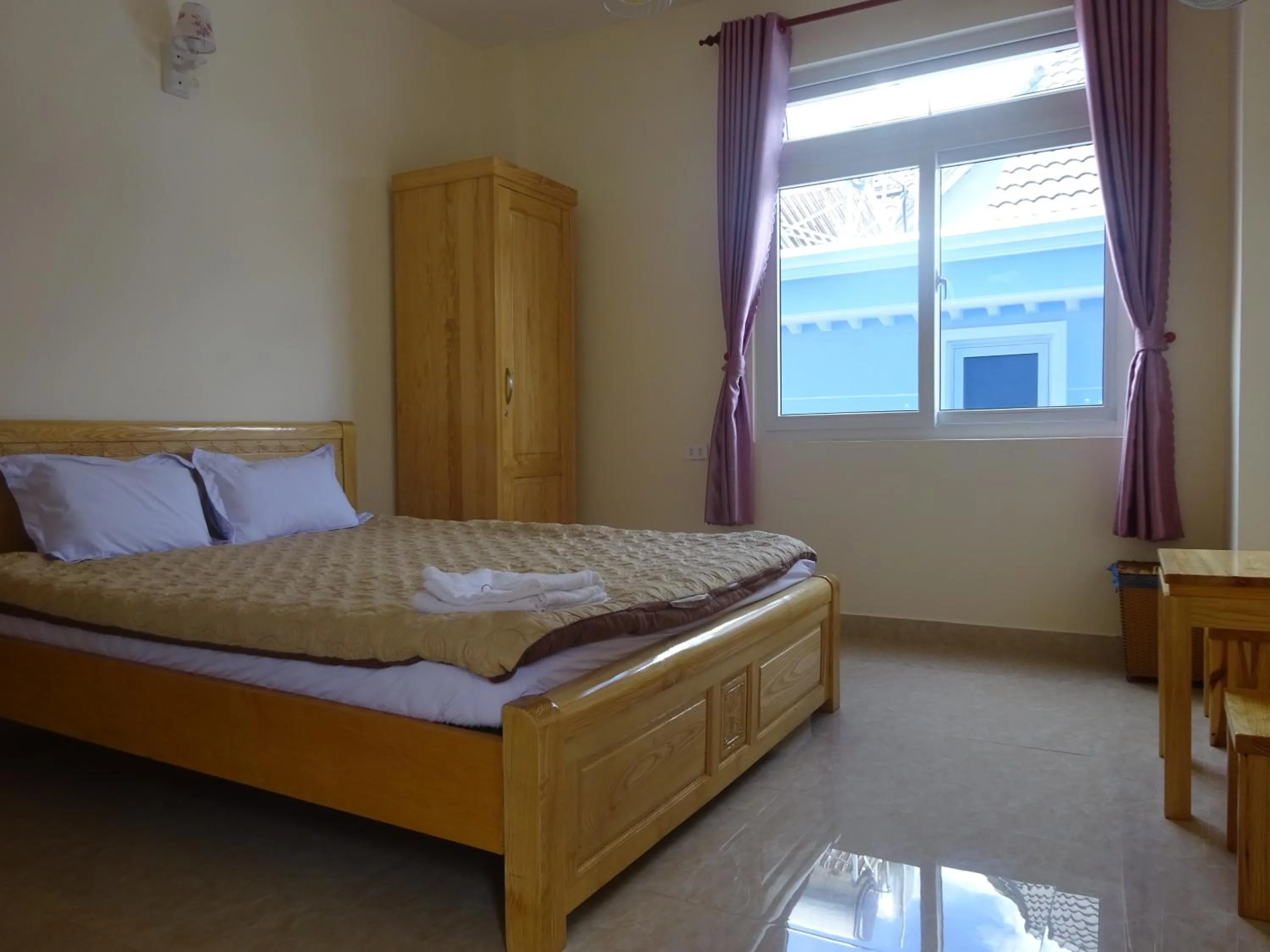 Property building, Bed in Blue Sky Homestay