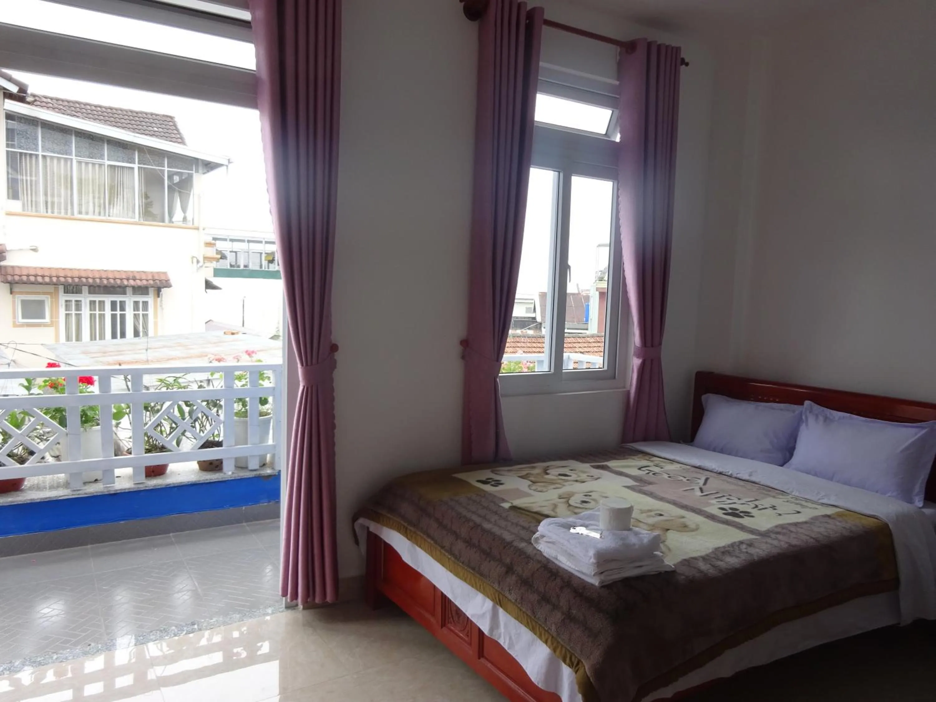 Property building, Bed in Blue Sky Homestay