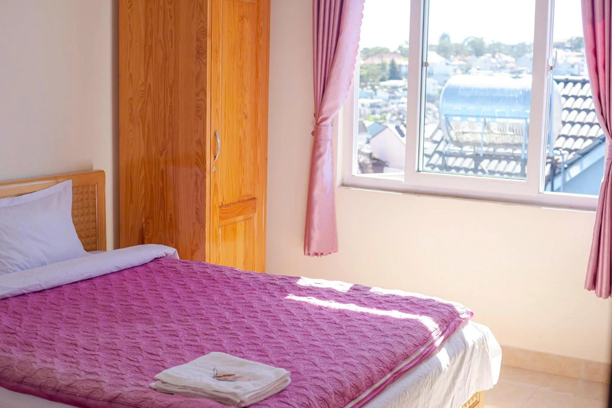 Bed in Blue Sky Homestay