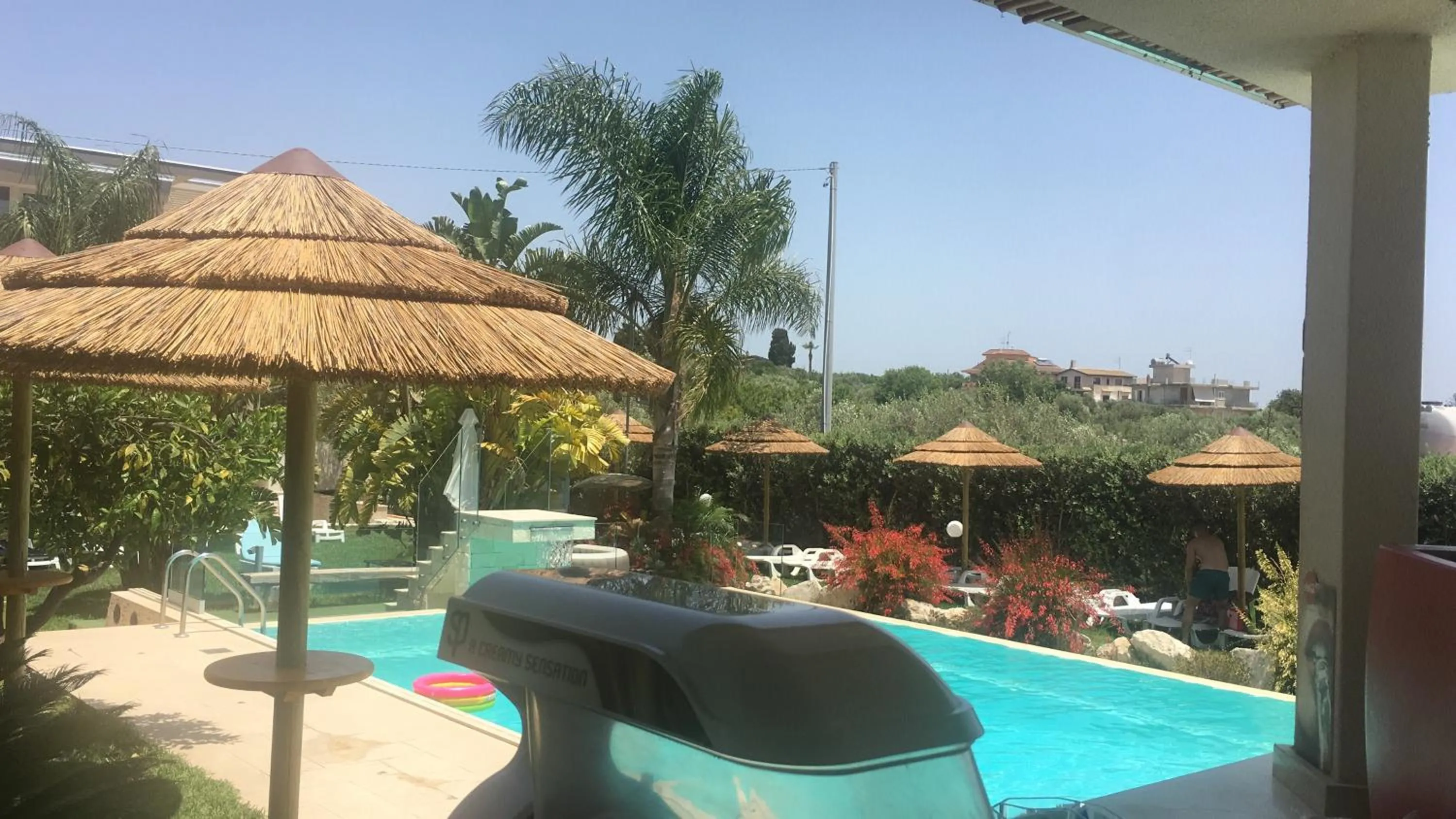 Pool view in Saija Resort