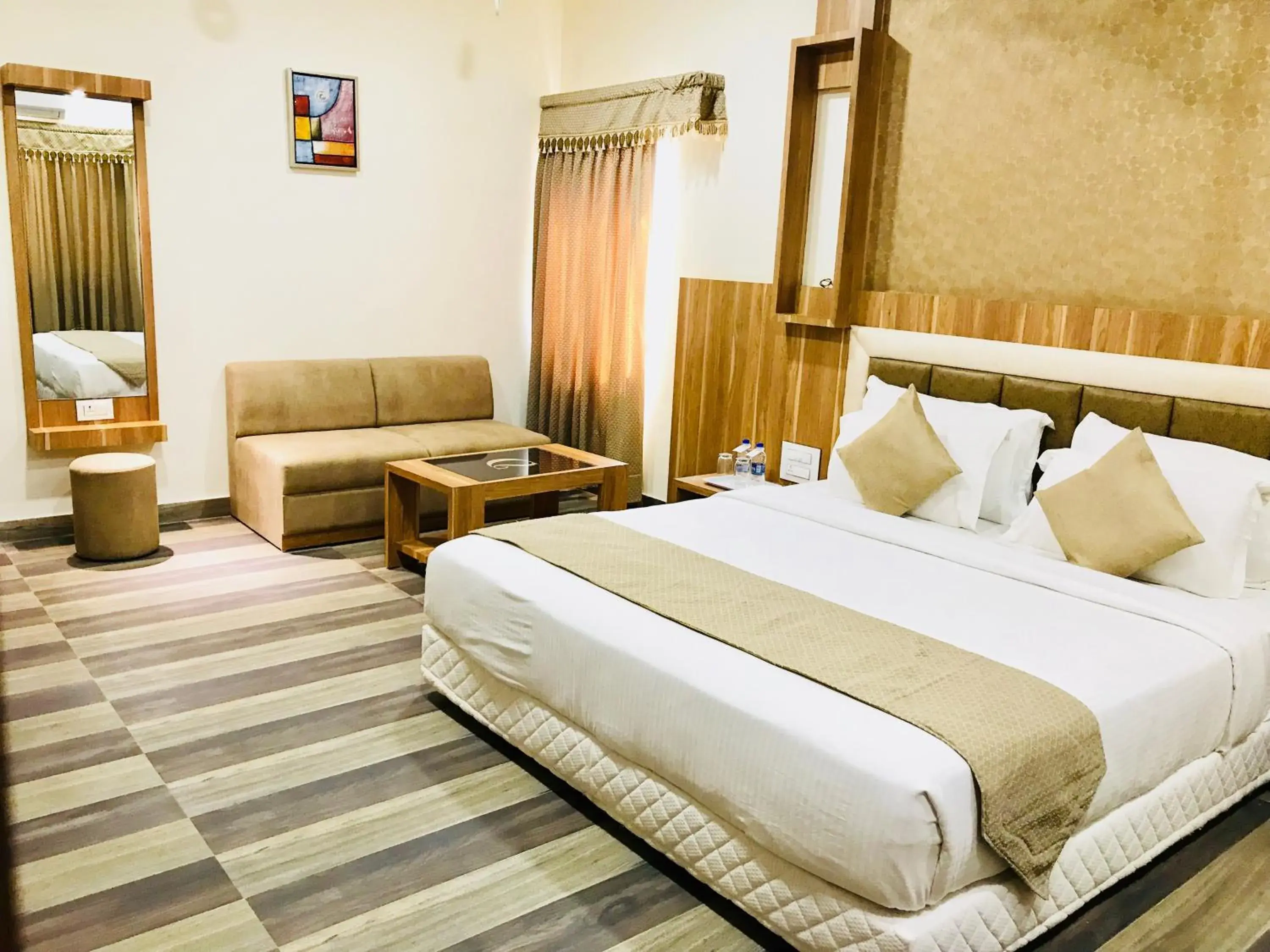 Bed in The Dwarika Hotel Bed in The Dwarika Hotel