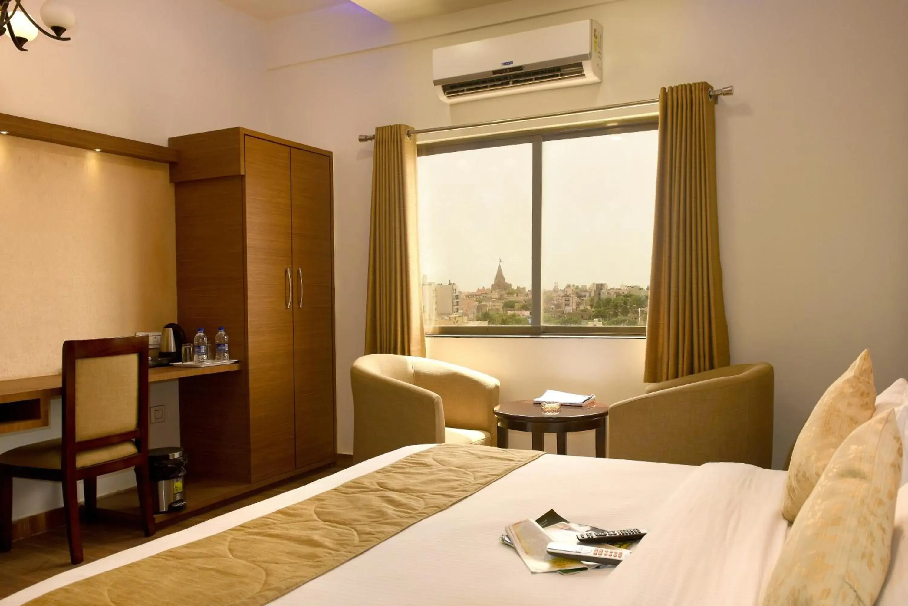 Bed in The Dwarika Hotel Bed in The Dwarika Hotel