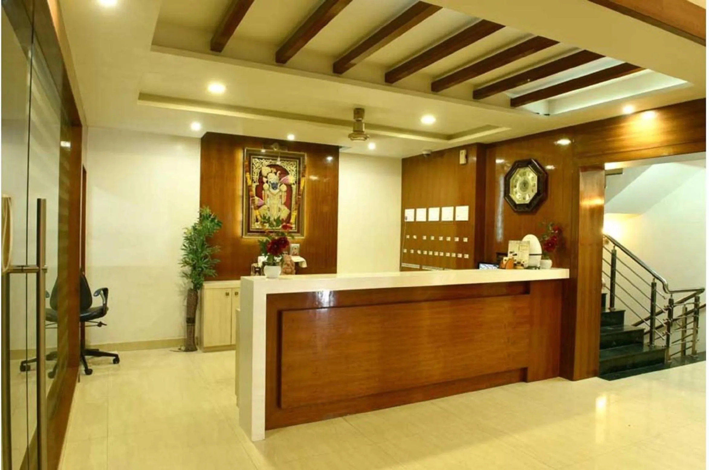 Lobby or reception in The Dwarika Hotel