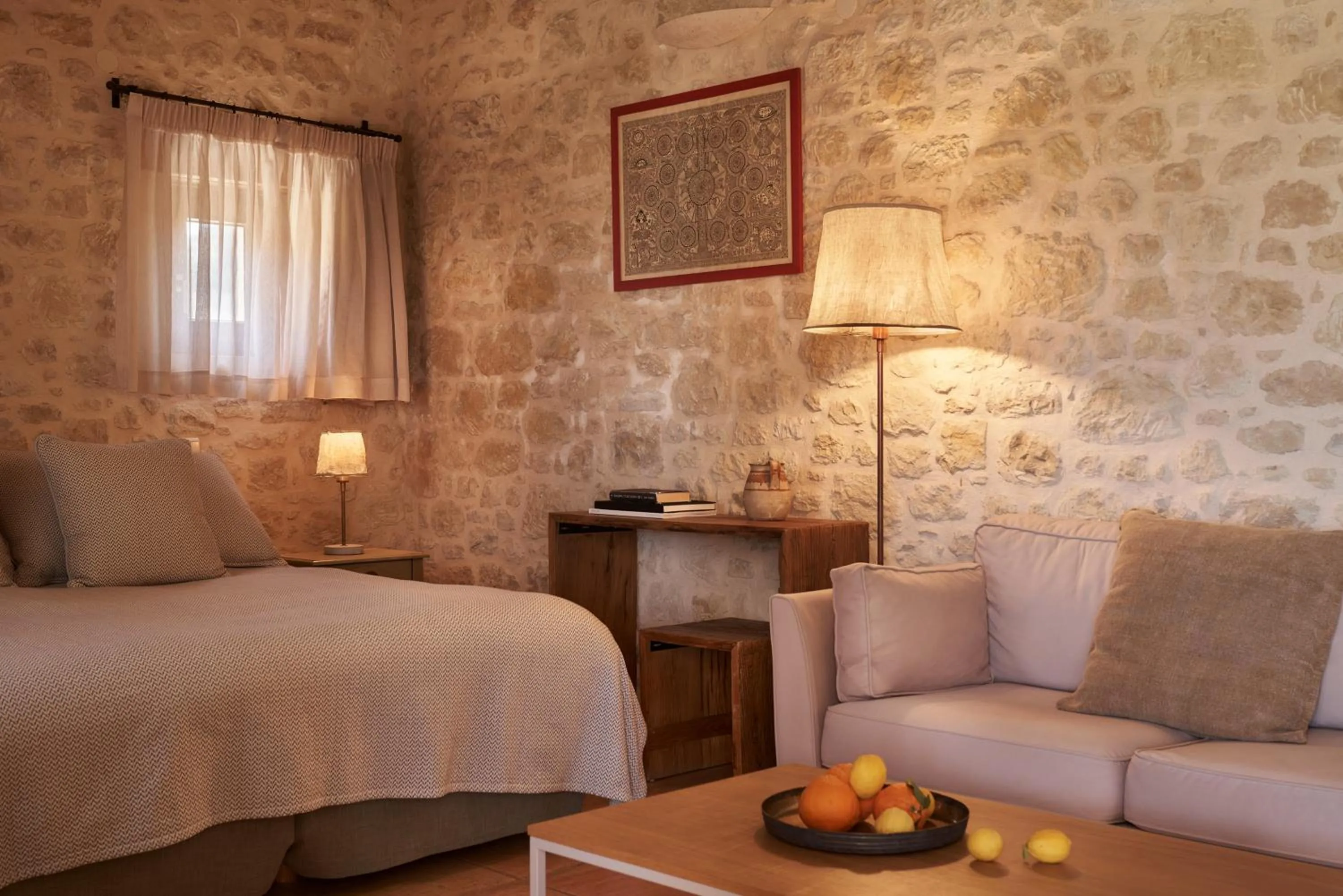 Bedroom, Bed in Kapsaliana Village Hotel