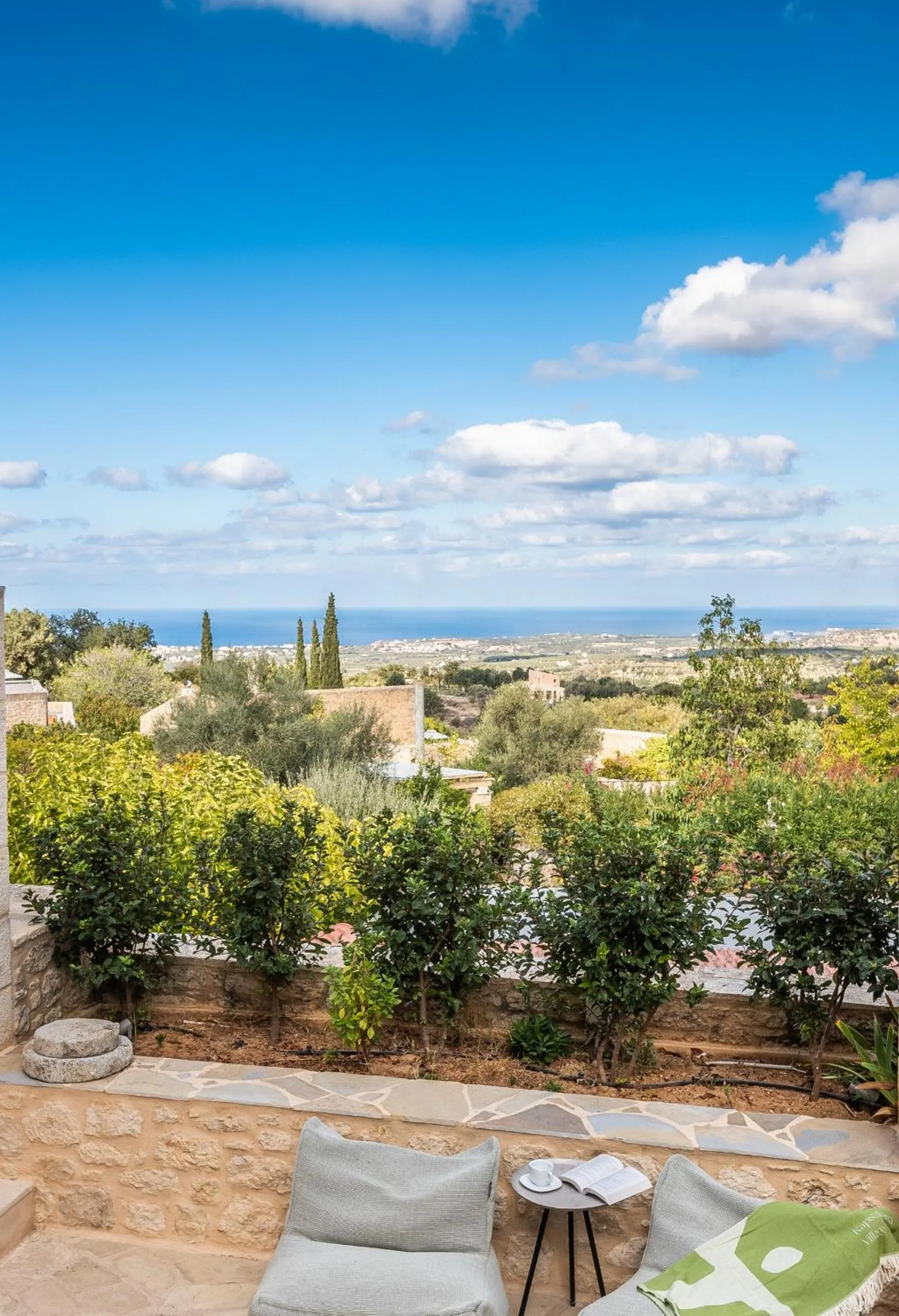 Sea view in Kapsaliana Village Hotel