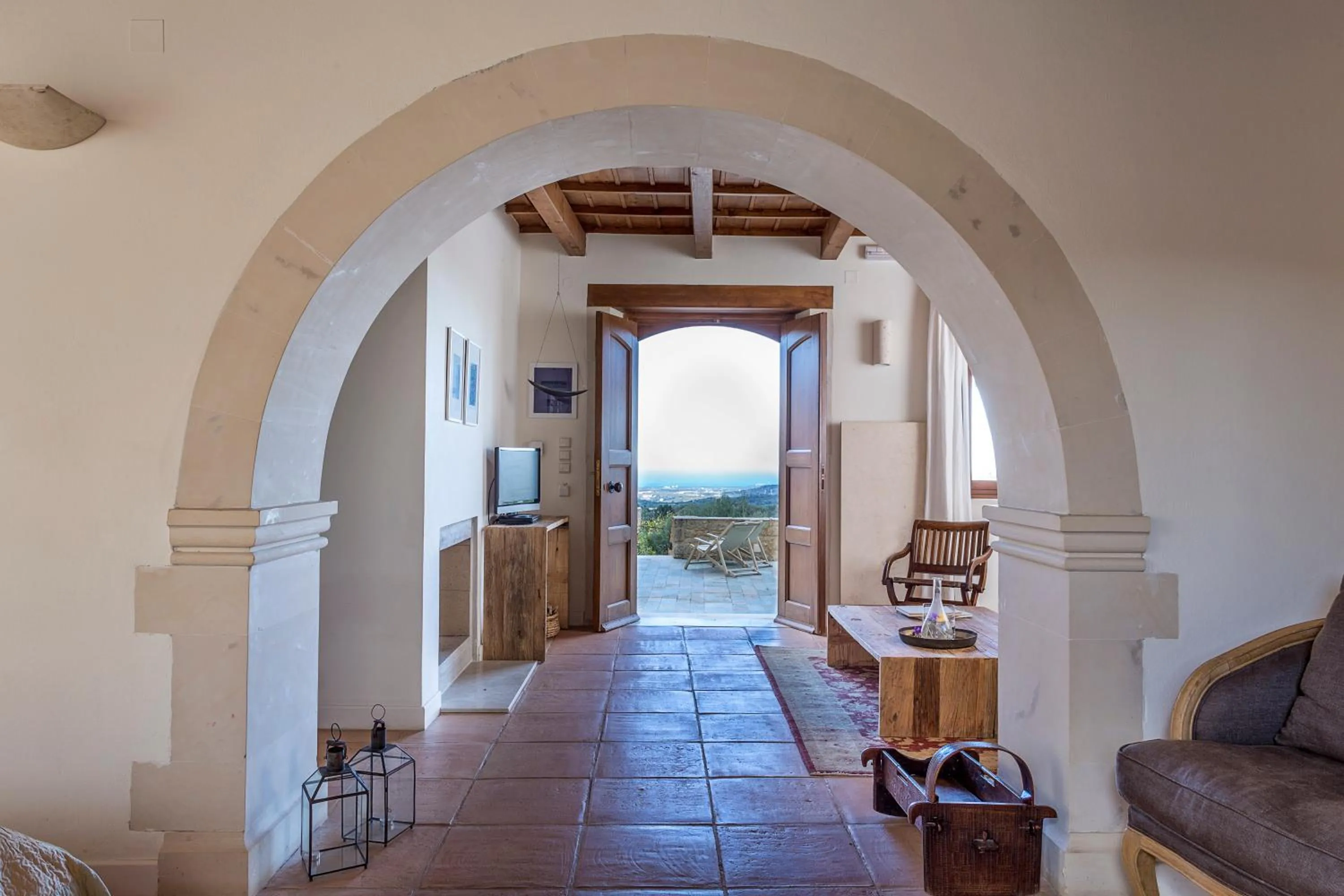 Bedroom in Kapsaliana Village Hotel