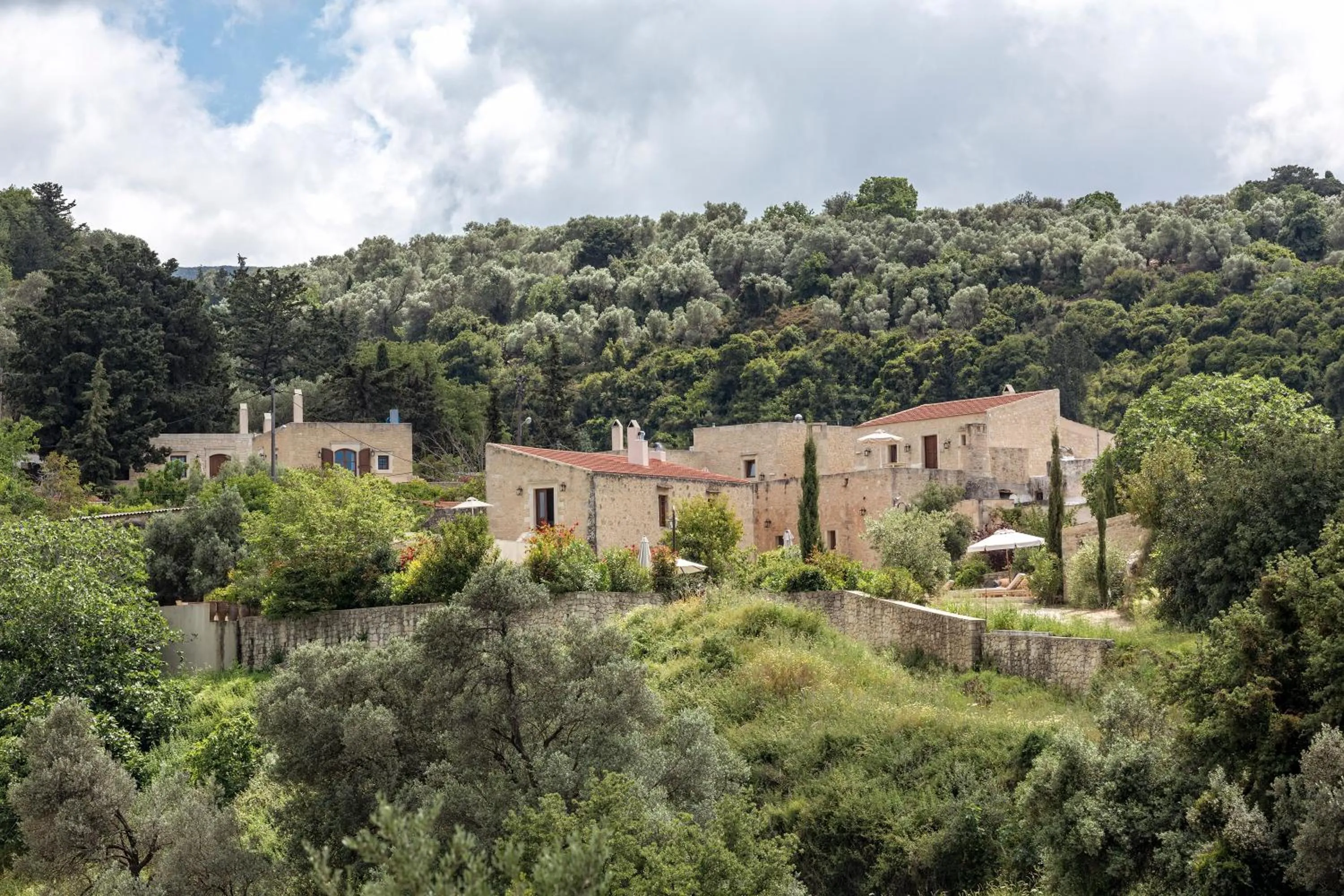 Bird's eye view in Kapsaliana Village Hotel