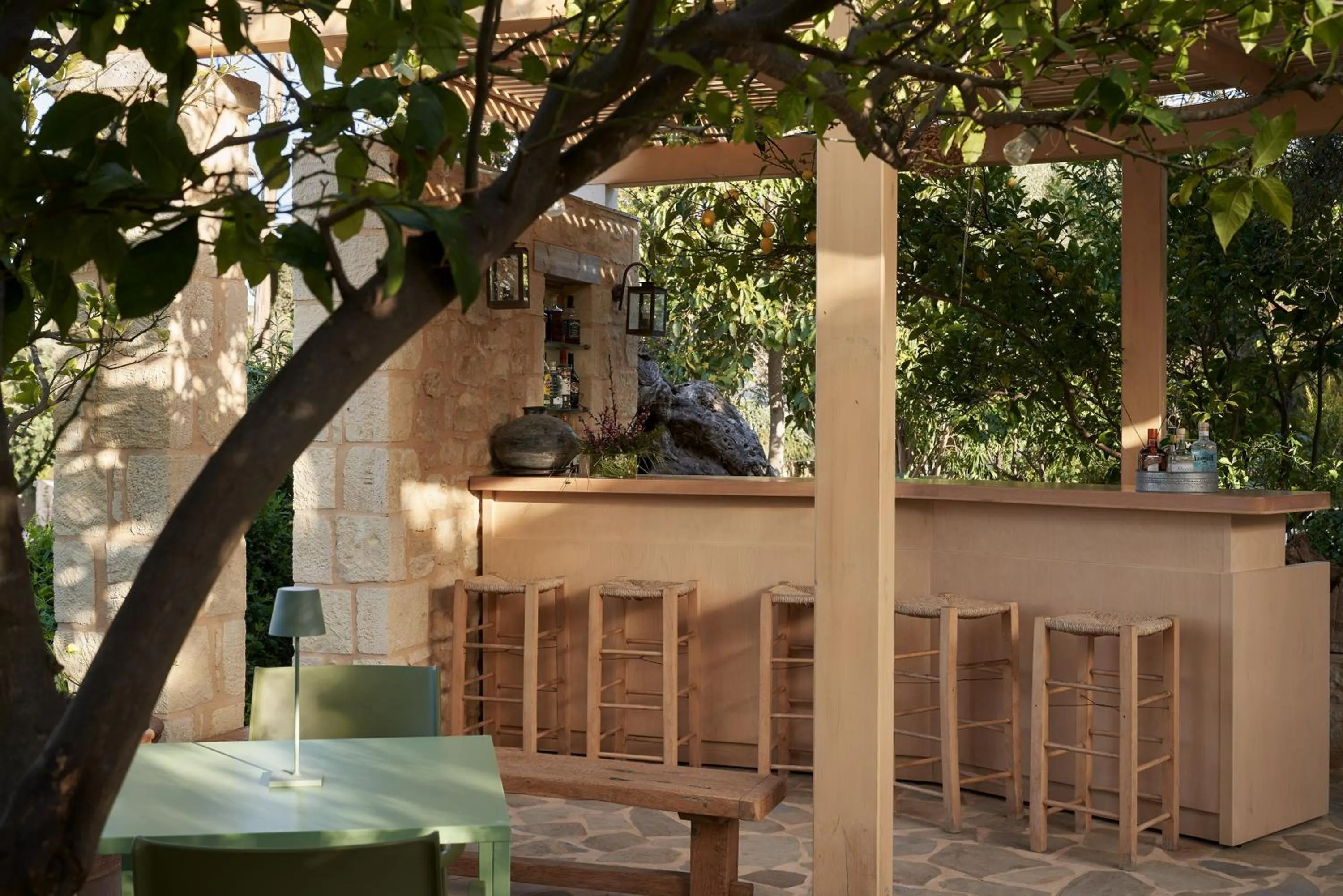 Lounge or bar in Kapsaliana Village Hotel