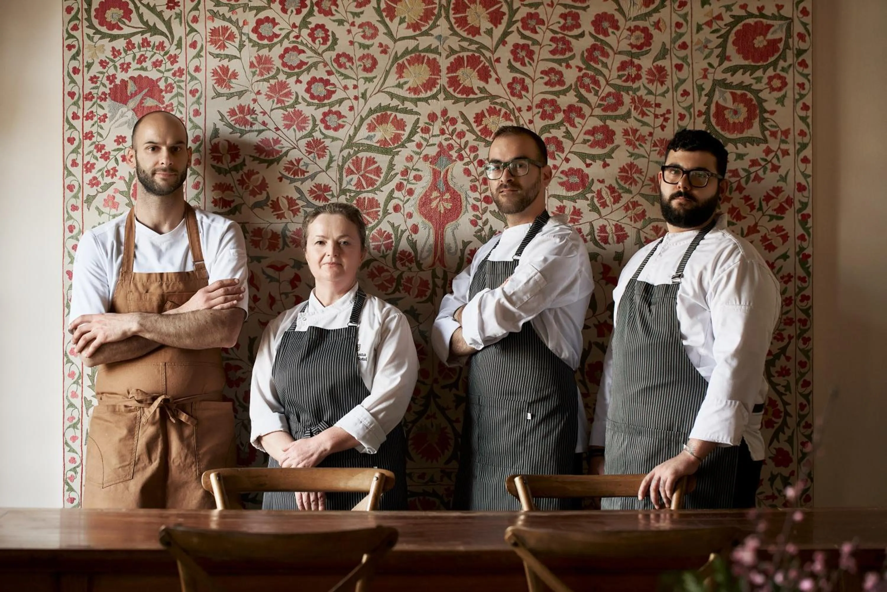 Staff in Kapsaliana Village Hotel