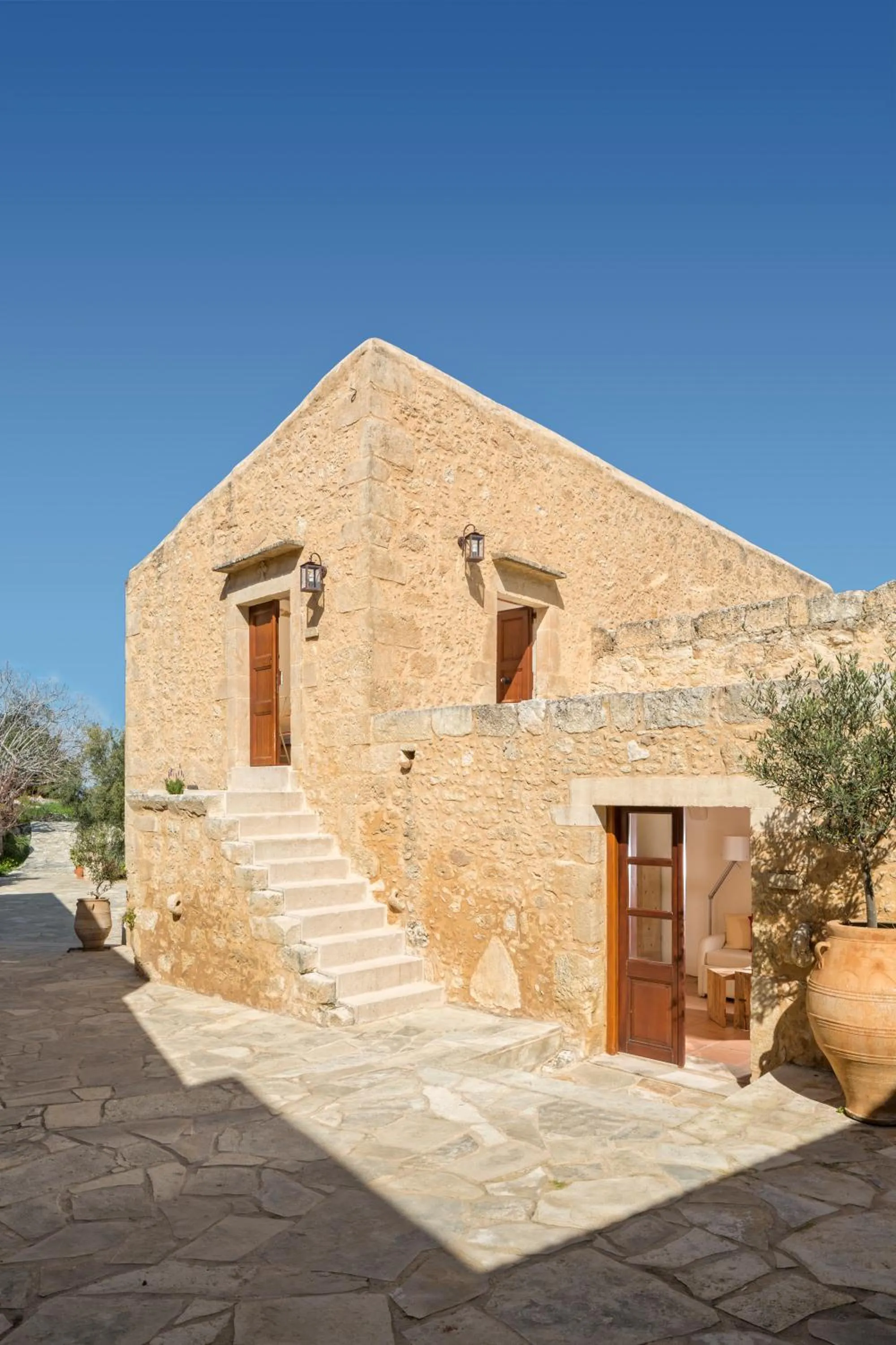 Facade/entrance in Kapsaliana Village Hotel