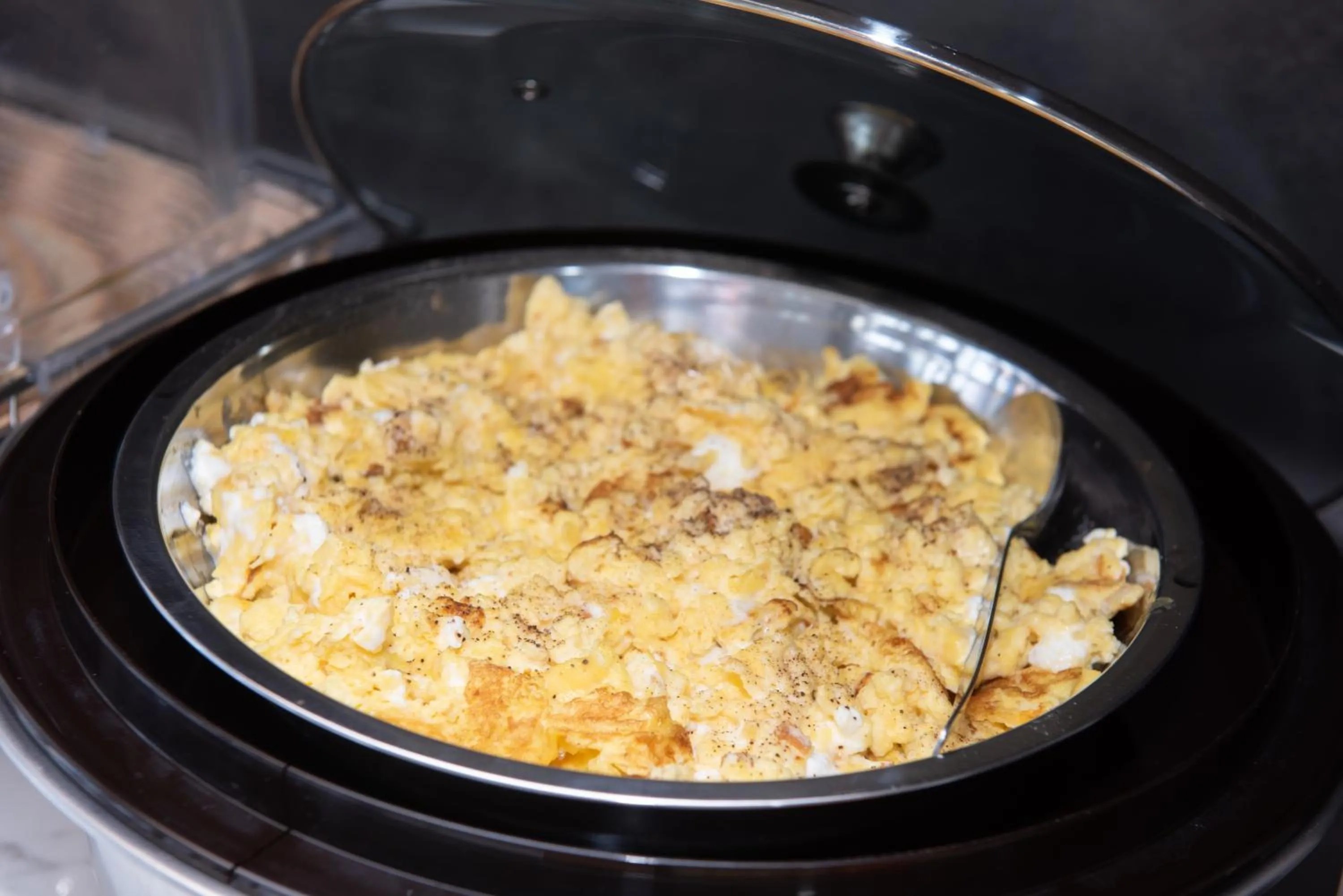 Buffet breakfast in Hotel Coral Matala