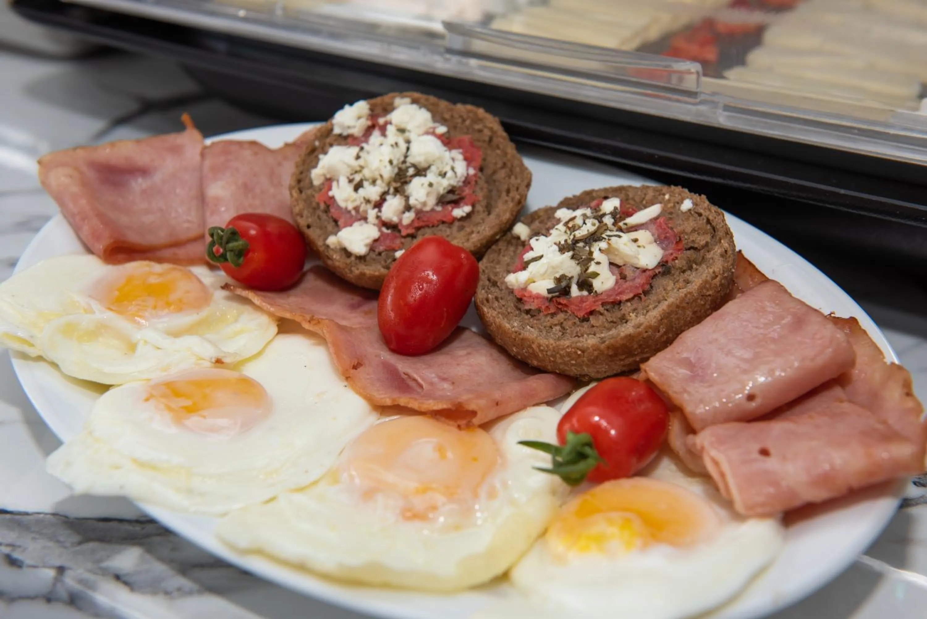 Breakfast in Hotel Coral Matala