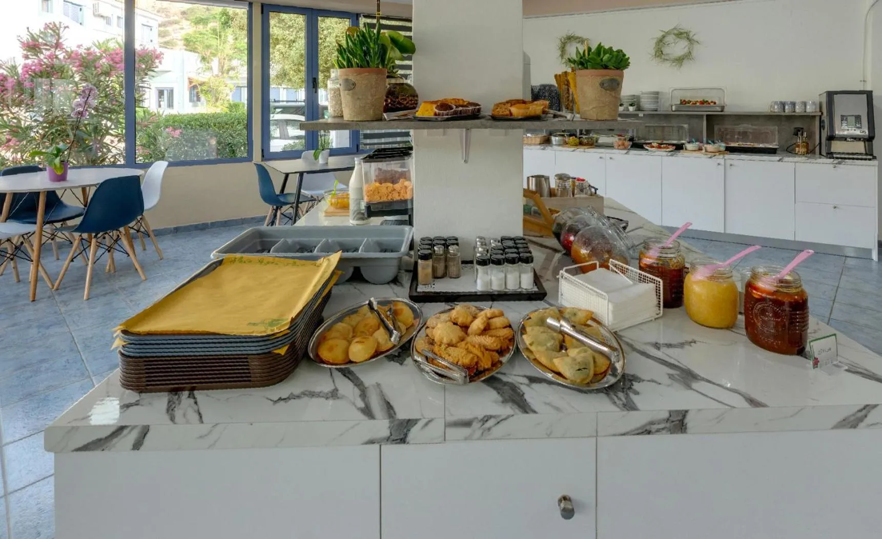 Breakfast in Hotel Coral Matala