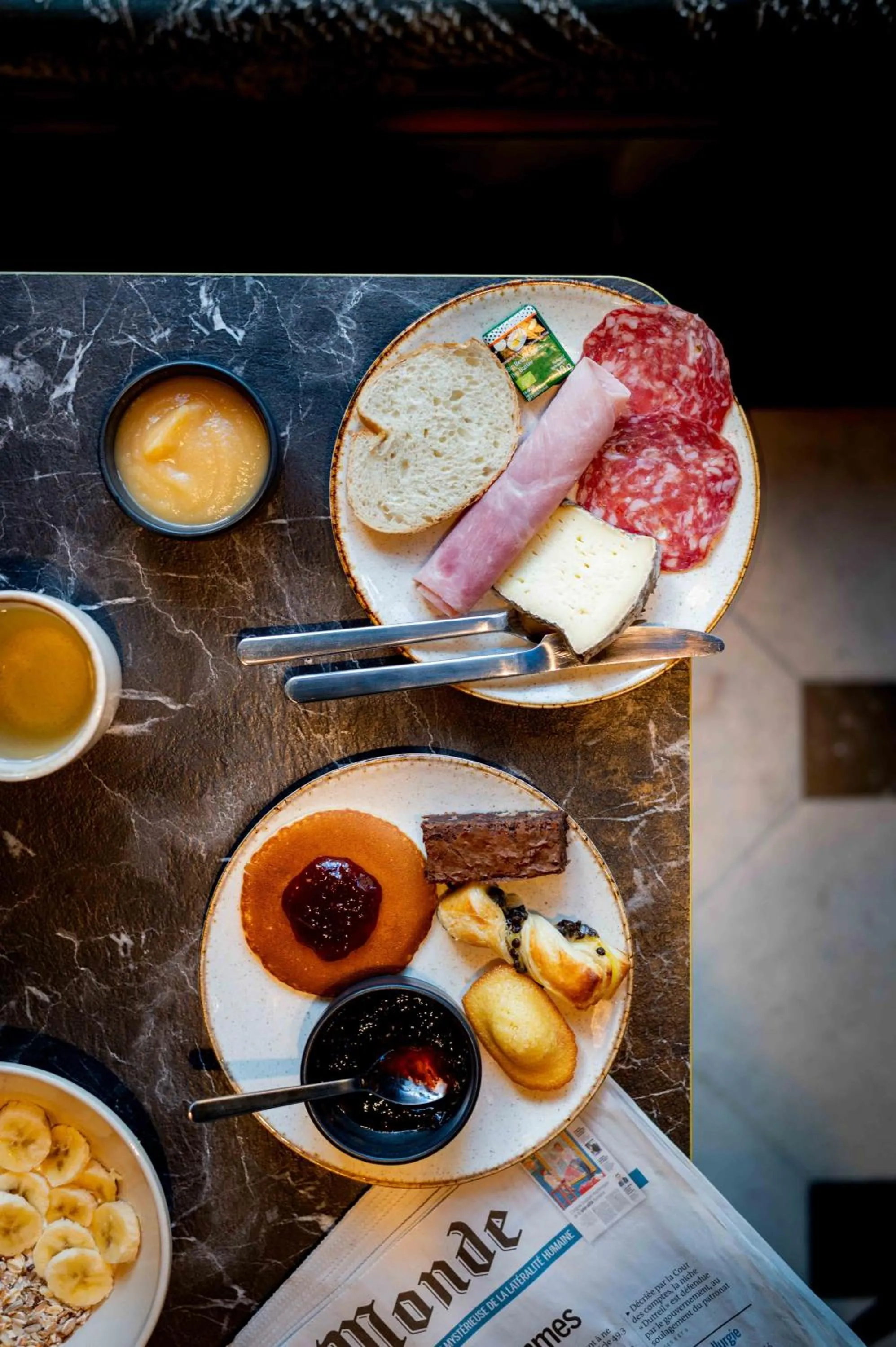 Breakfast in Hôtel Marguerite