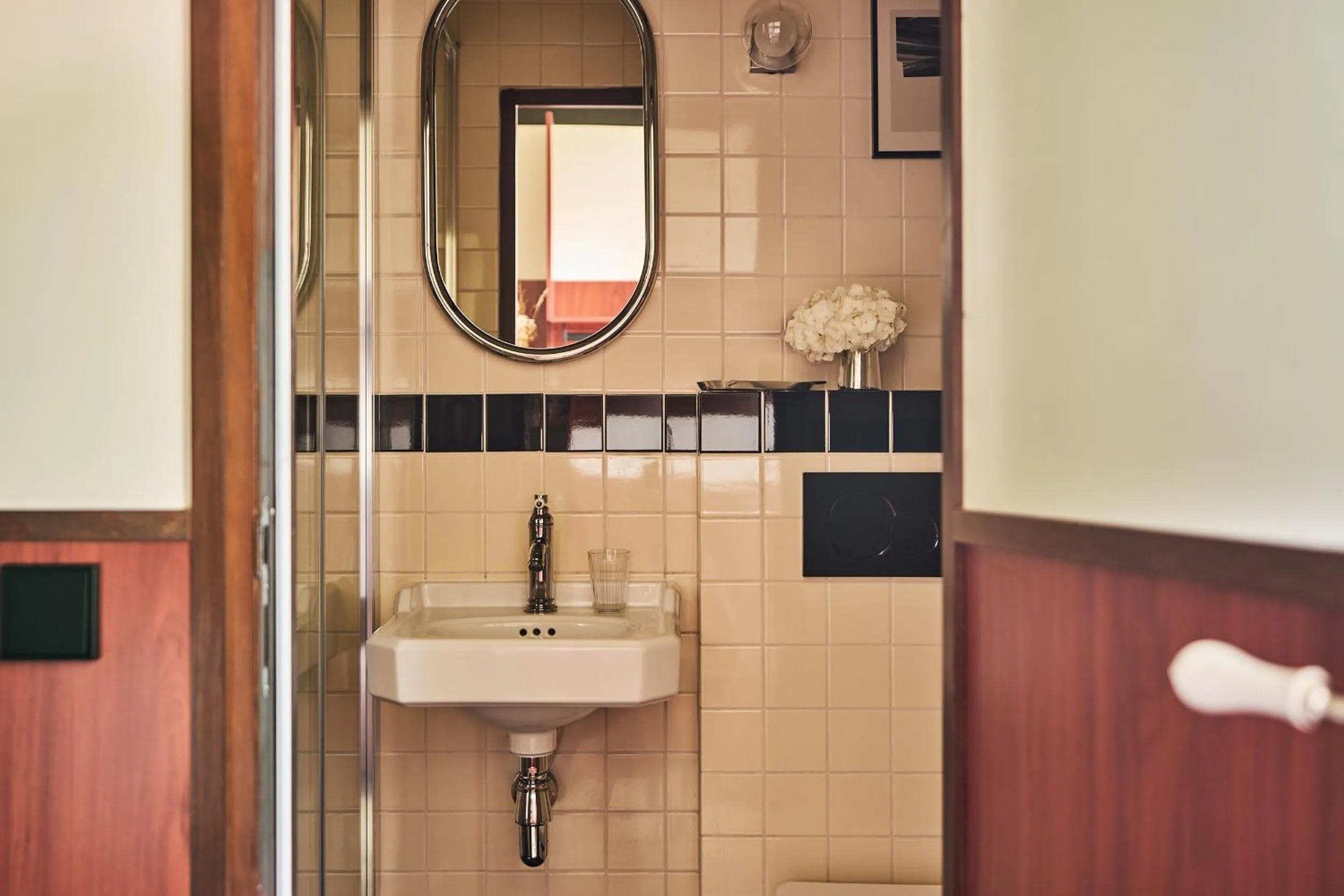 Bathroom in Hôtel Marguerite