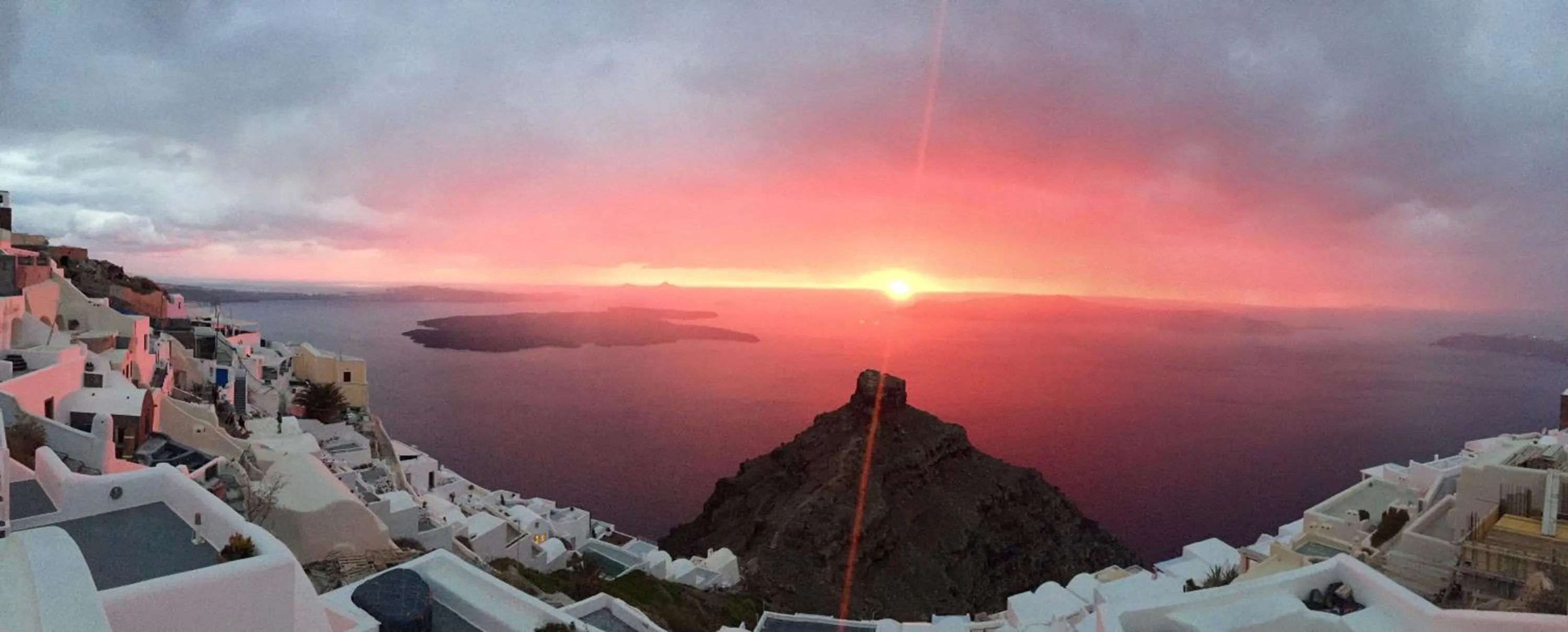Sunset in Vallais Villa