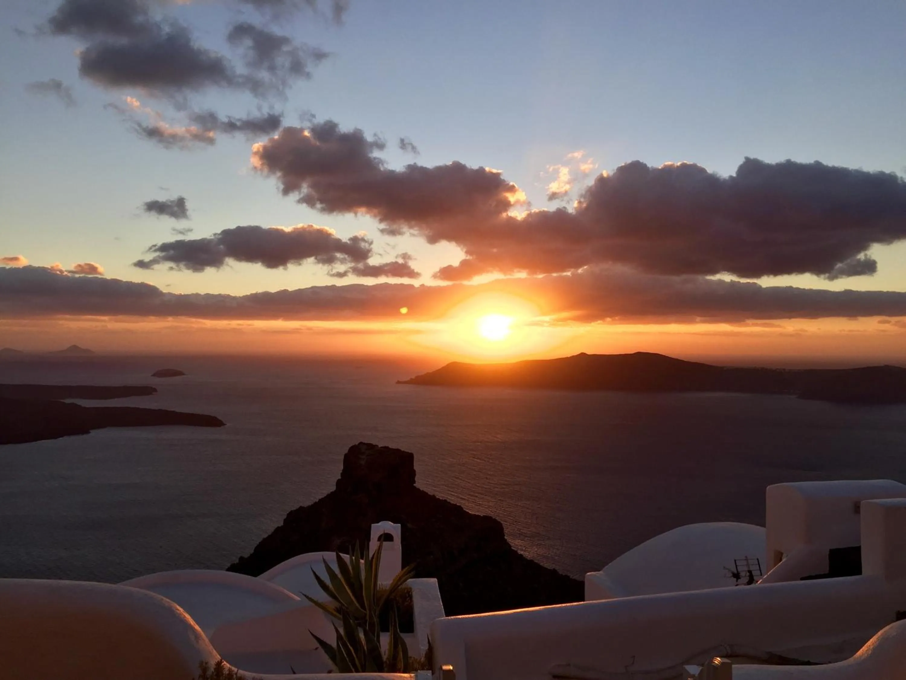 Sunset in Vallais Villa