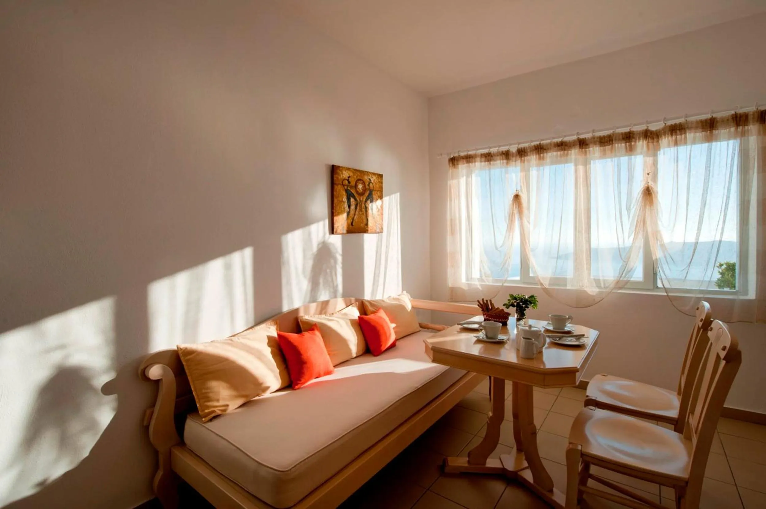 Seating area in Vallais Villa
