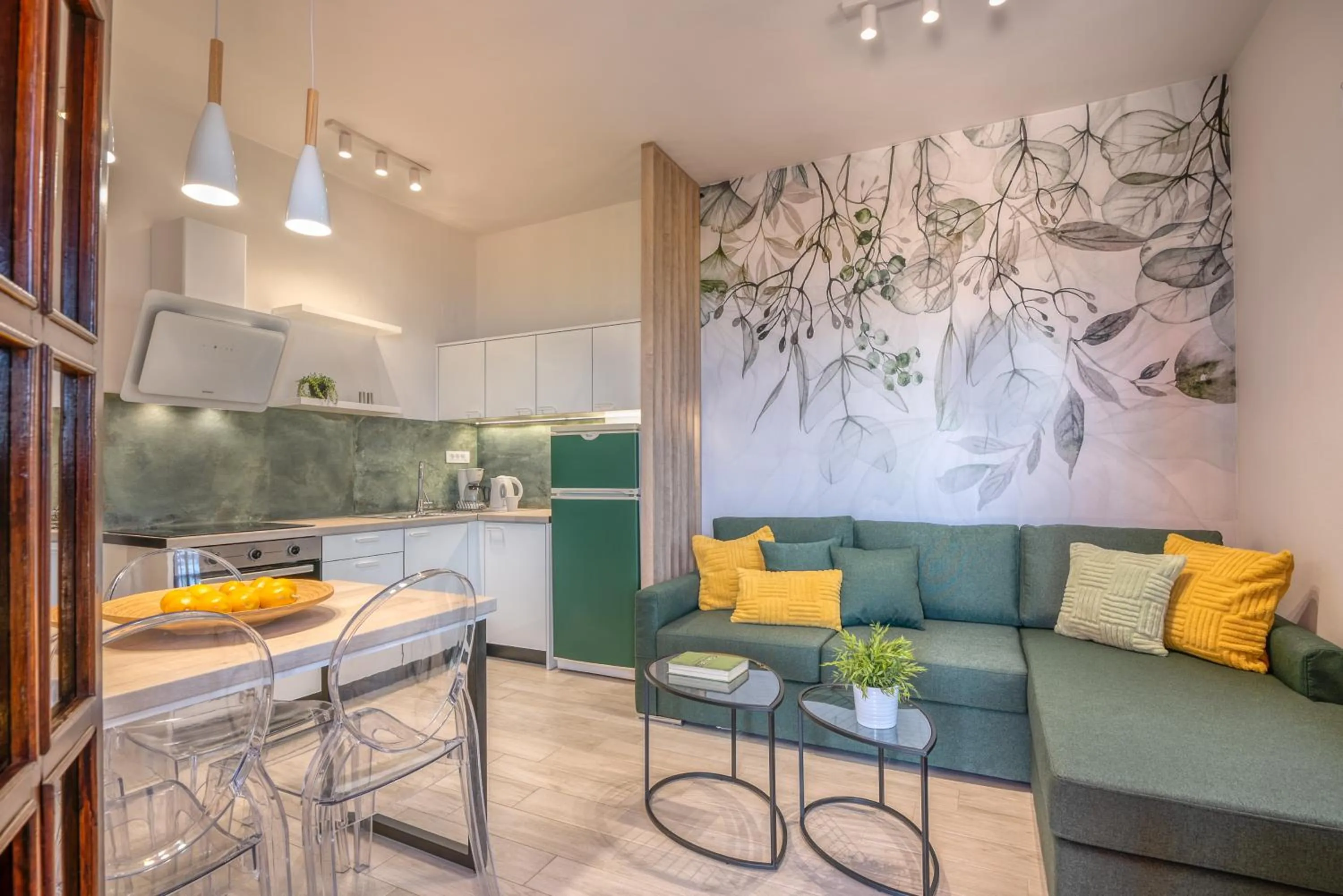 Kitchen or kitchenette in Georgia Vicky Studios & Apartments