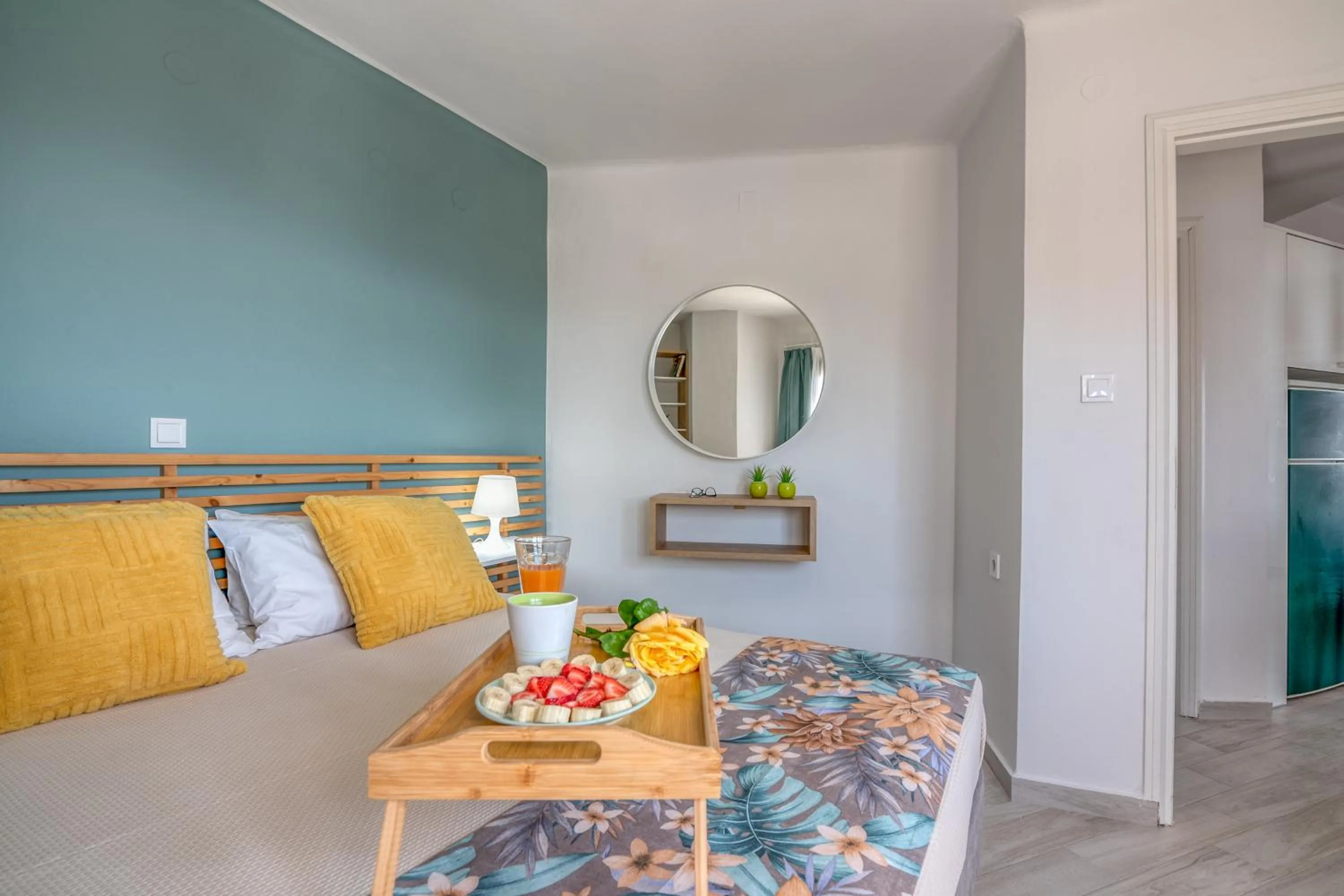 Bed in Georgia Vicky Studios & Apartments