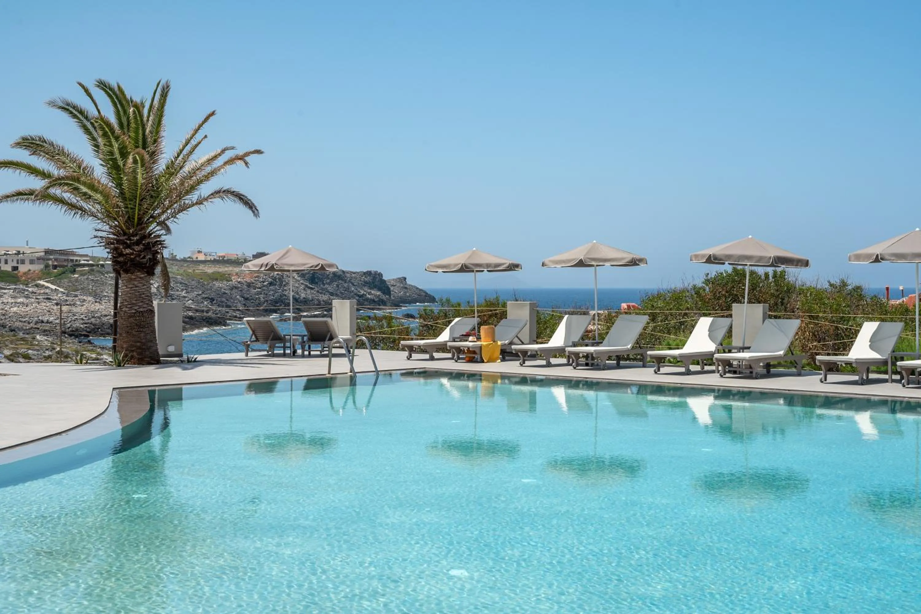 Swimming pool in Georgia Vicky Studios & Apartments