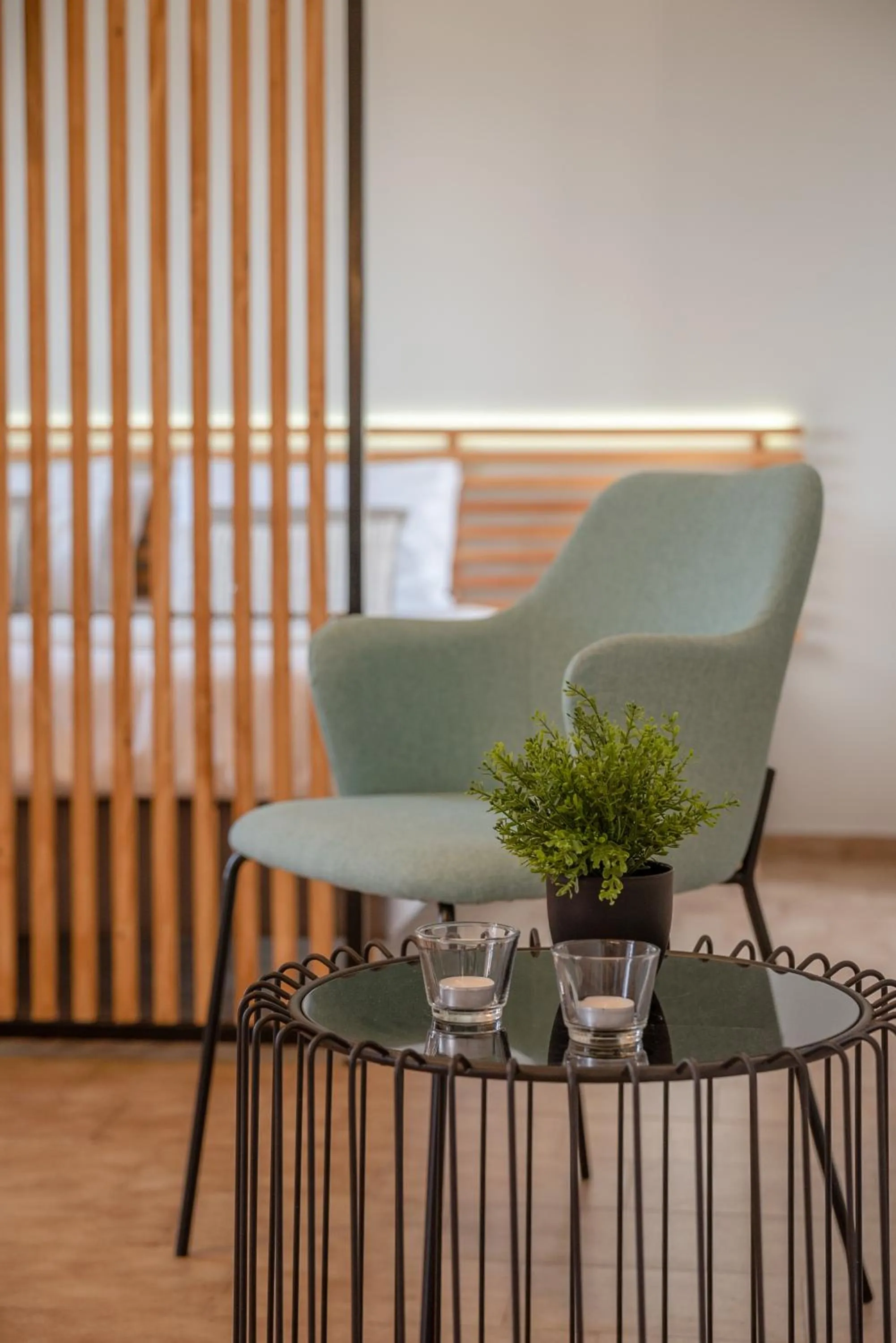 Seating area in Georgia Vicky Studios & Apartments