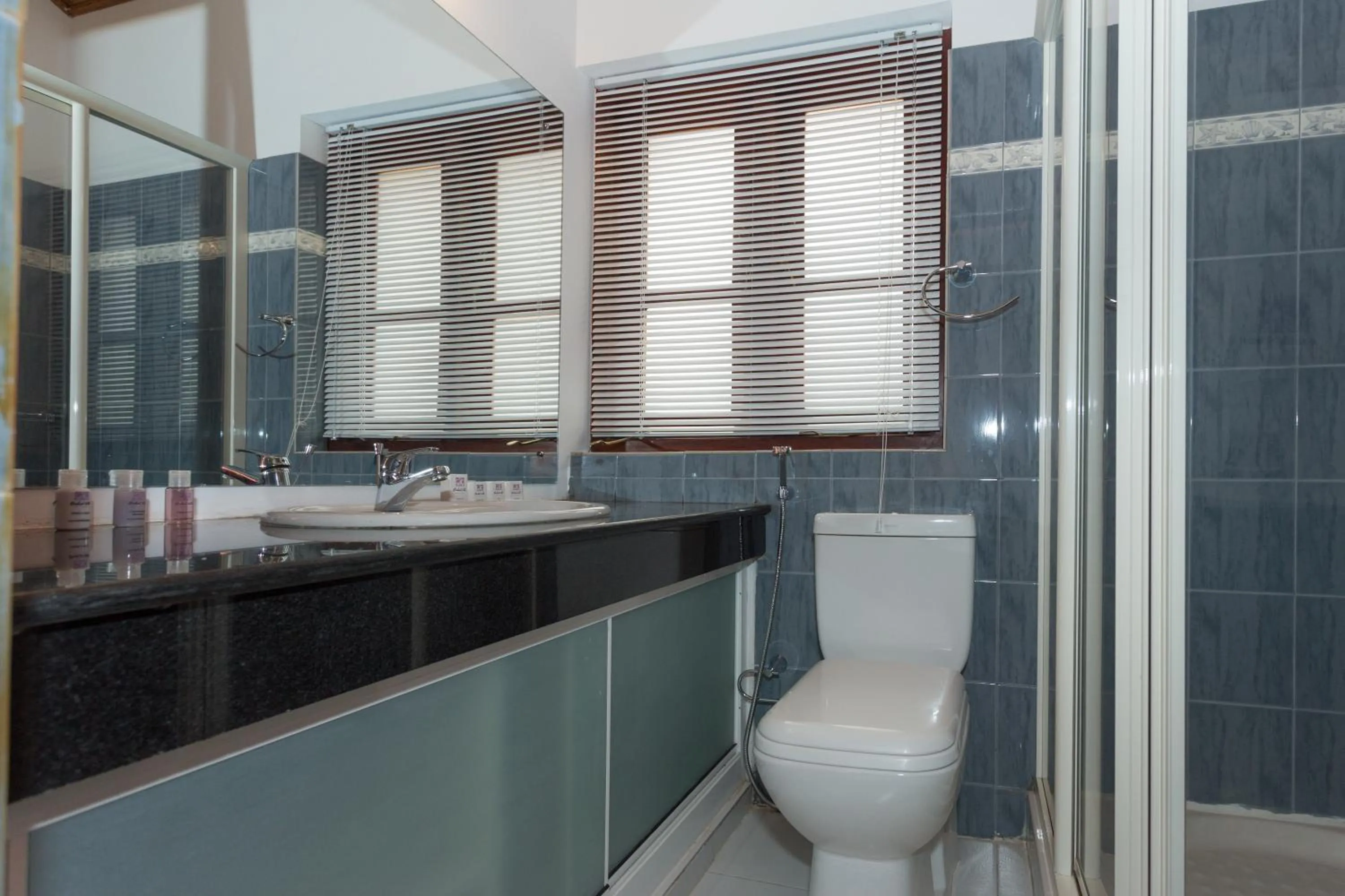 Shower in Orchid Villa Kandy