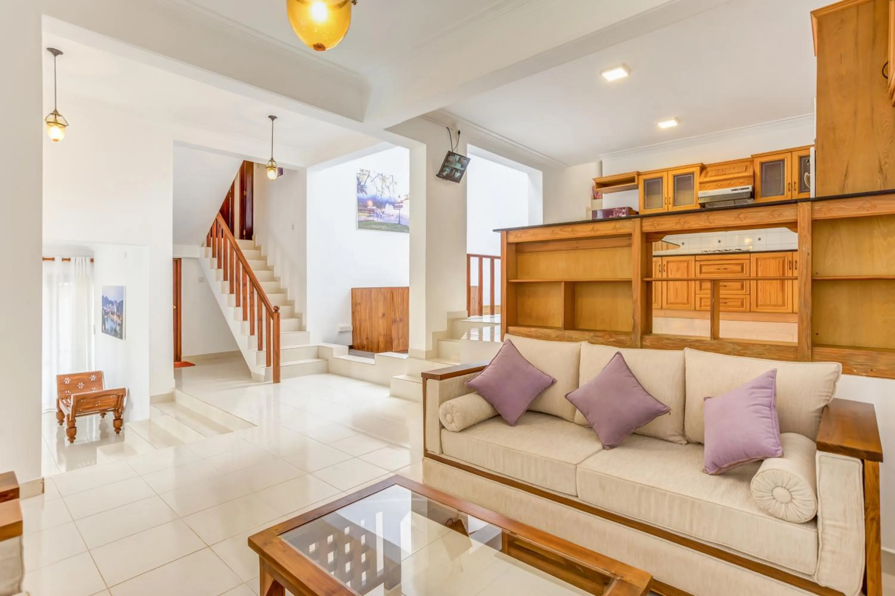 Seating area in Orchid Villa Kandy