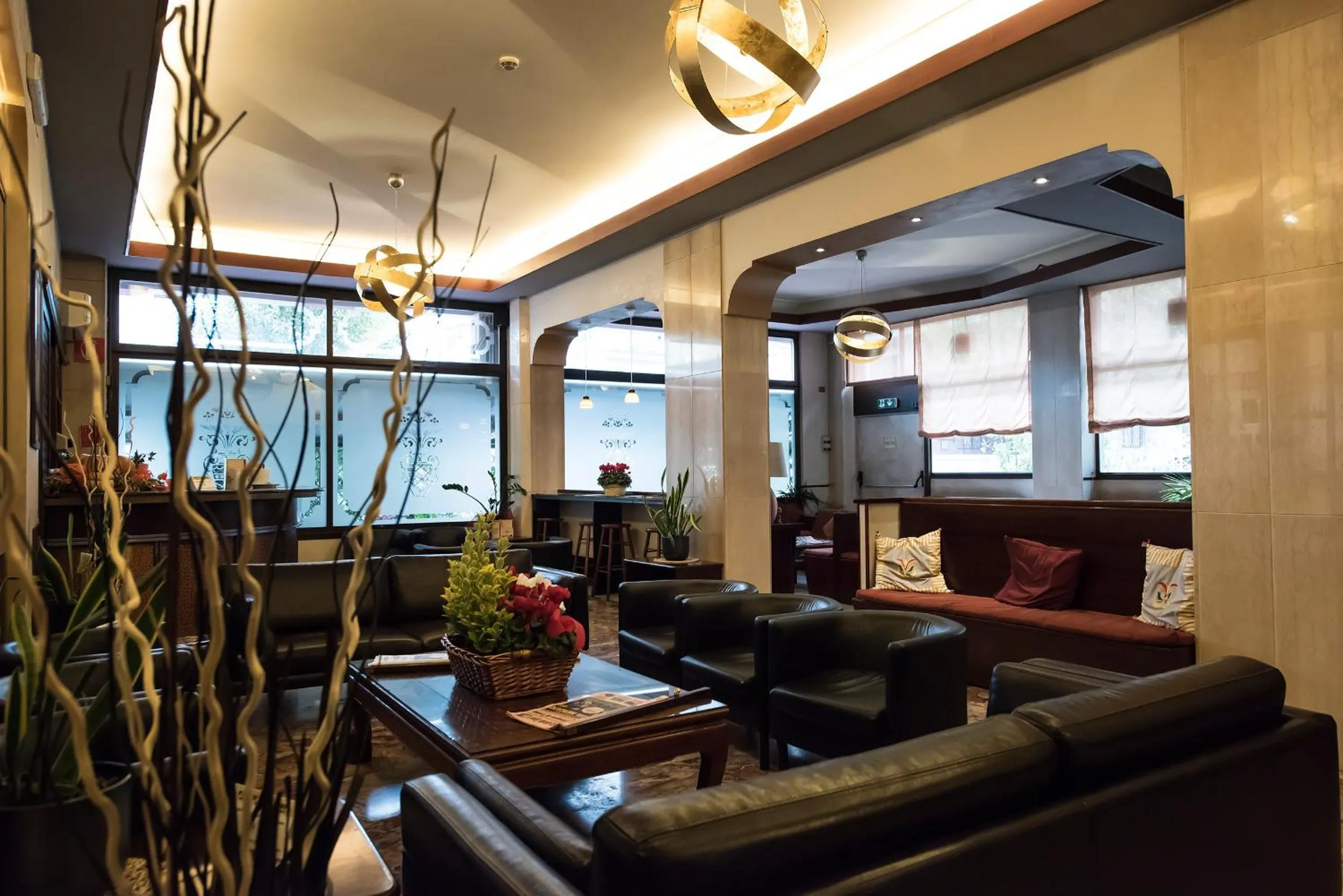 Lobby or reception in Hotel Pacific