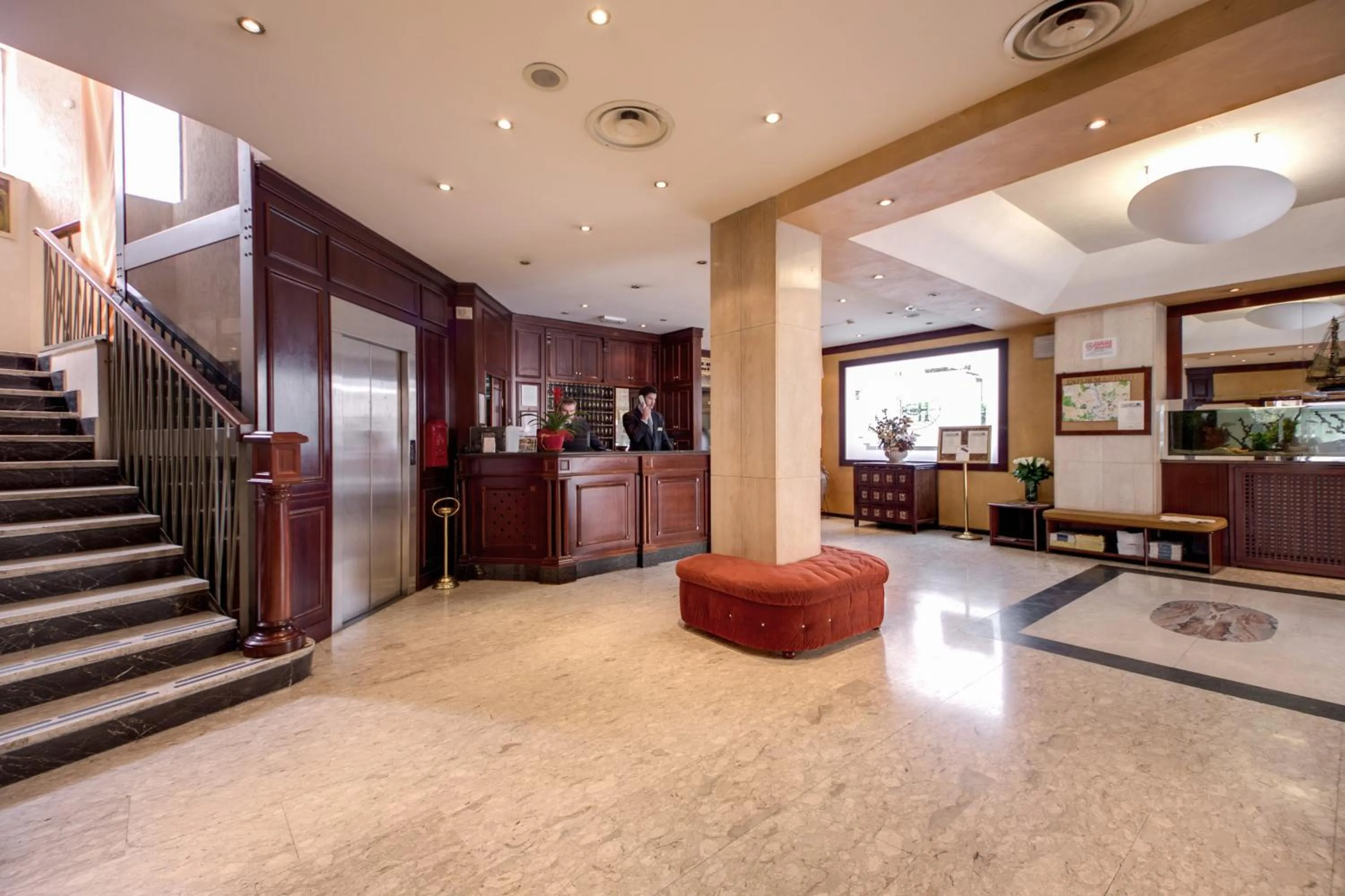 Lobby or reception in Hotel Pacific