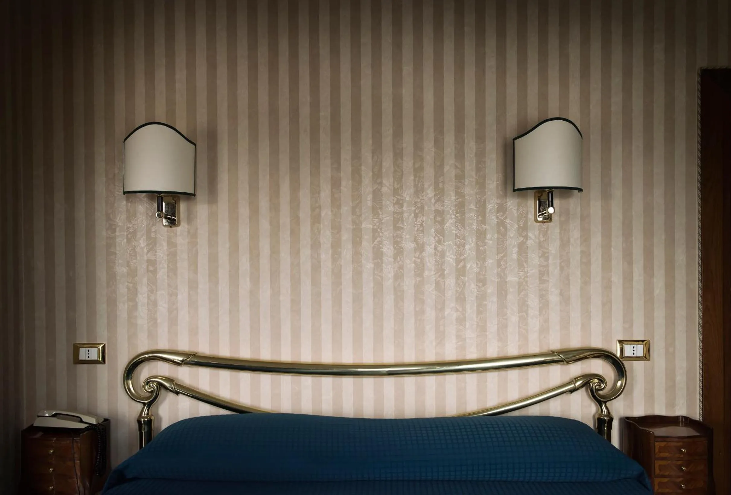 Bed in Hotel Pacific