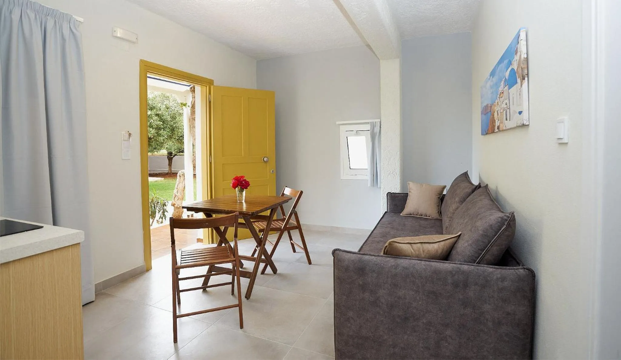 Living room in Sergiani Garden Hotel Apartments